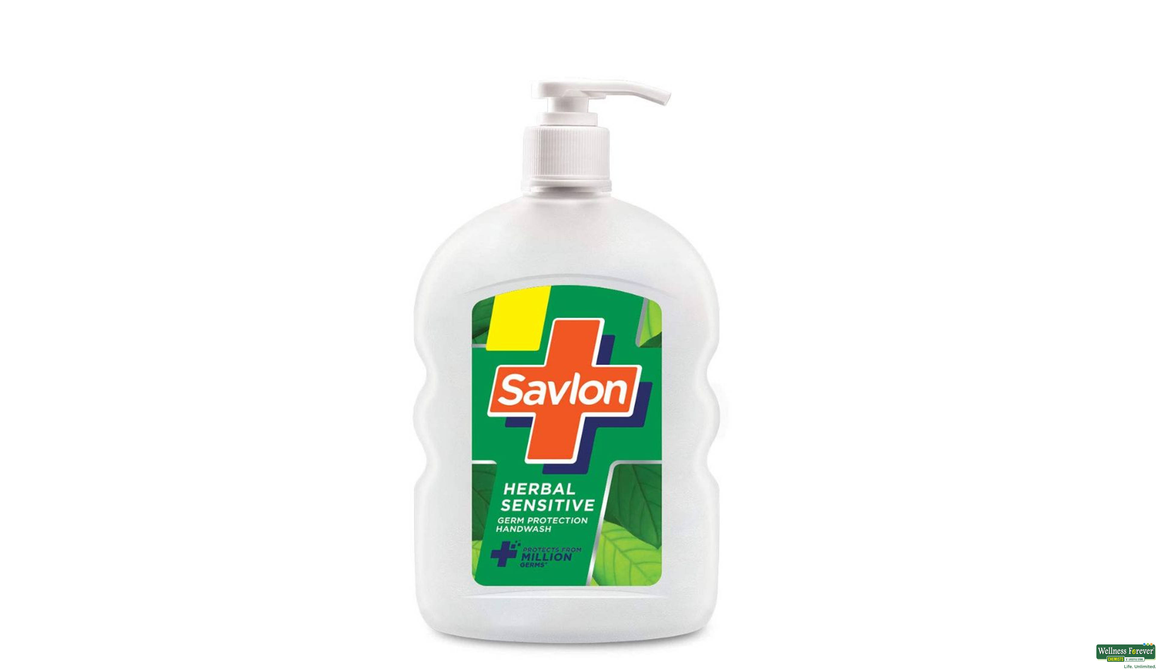 SAVLON H/WASH HERBAL SENSITIVE 500ML- 1, 500ML, 