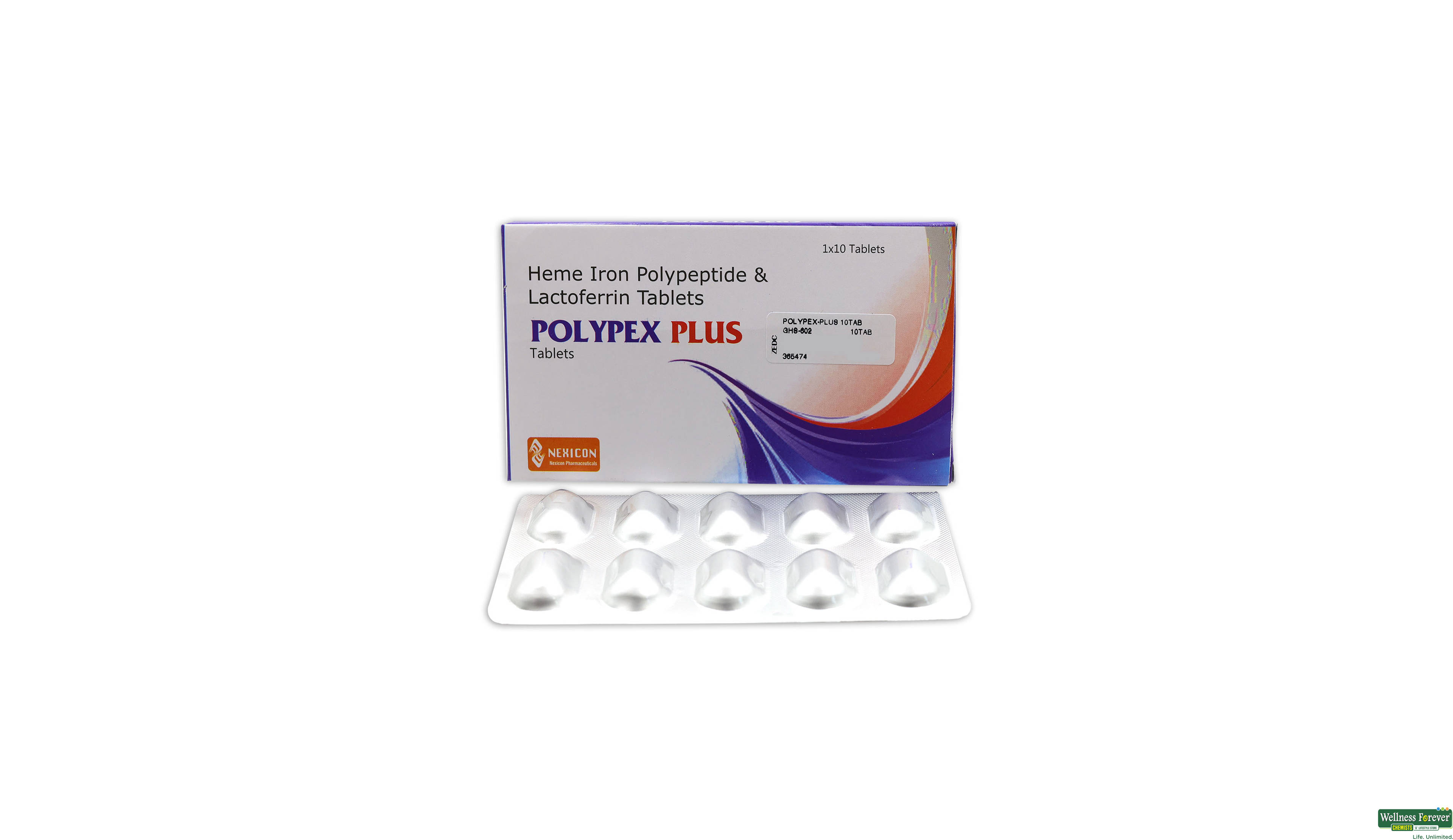 POLYPEX-PLUS 10TAB- 1, 10TAB, 