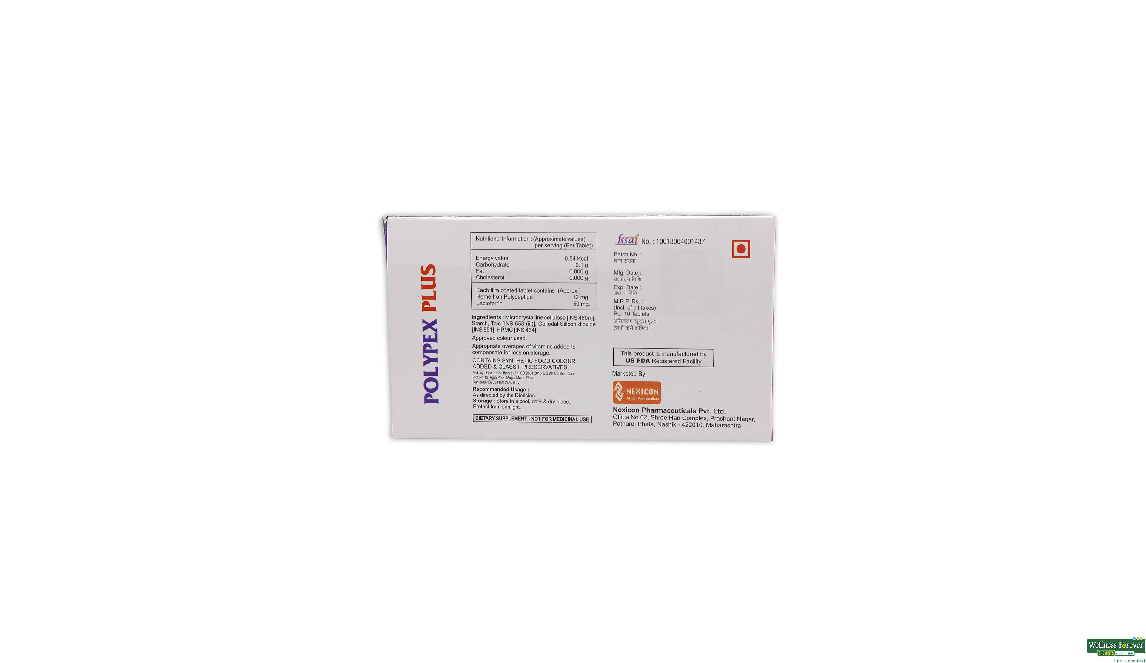POLYPEX-PLUS 10TAB- 2, 10TAB, 