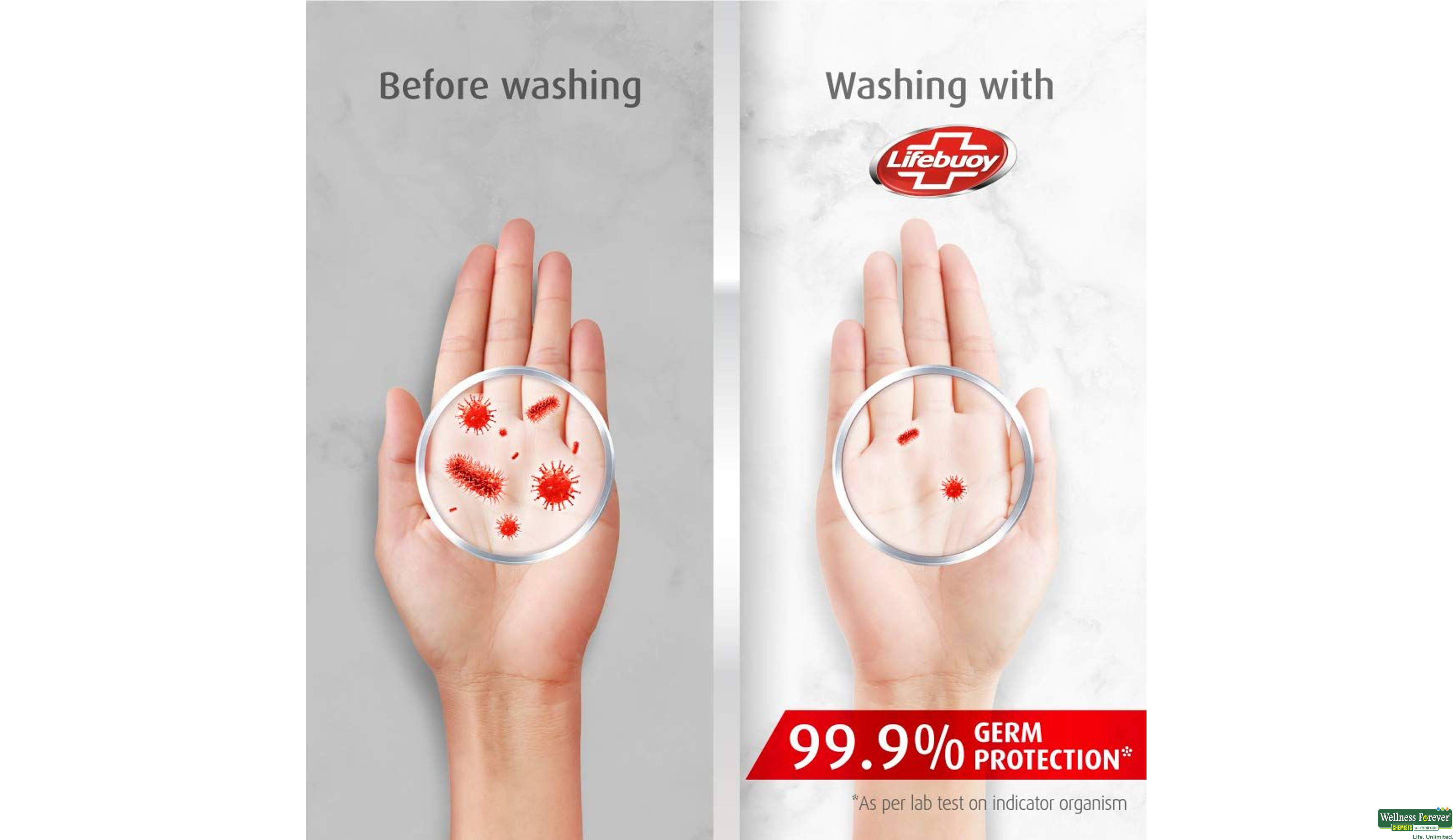 LIFEBUOY H/WASH TOTAL REF 2X750ML- 5, 750ML, null