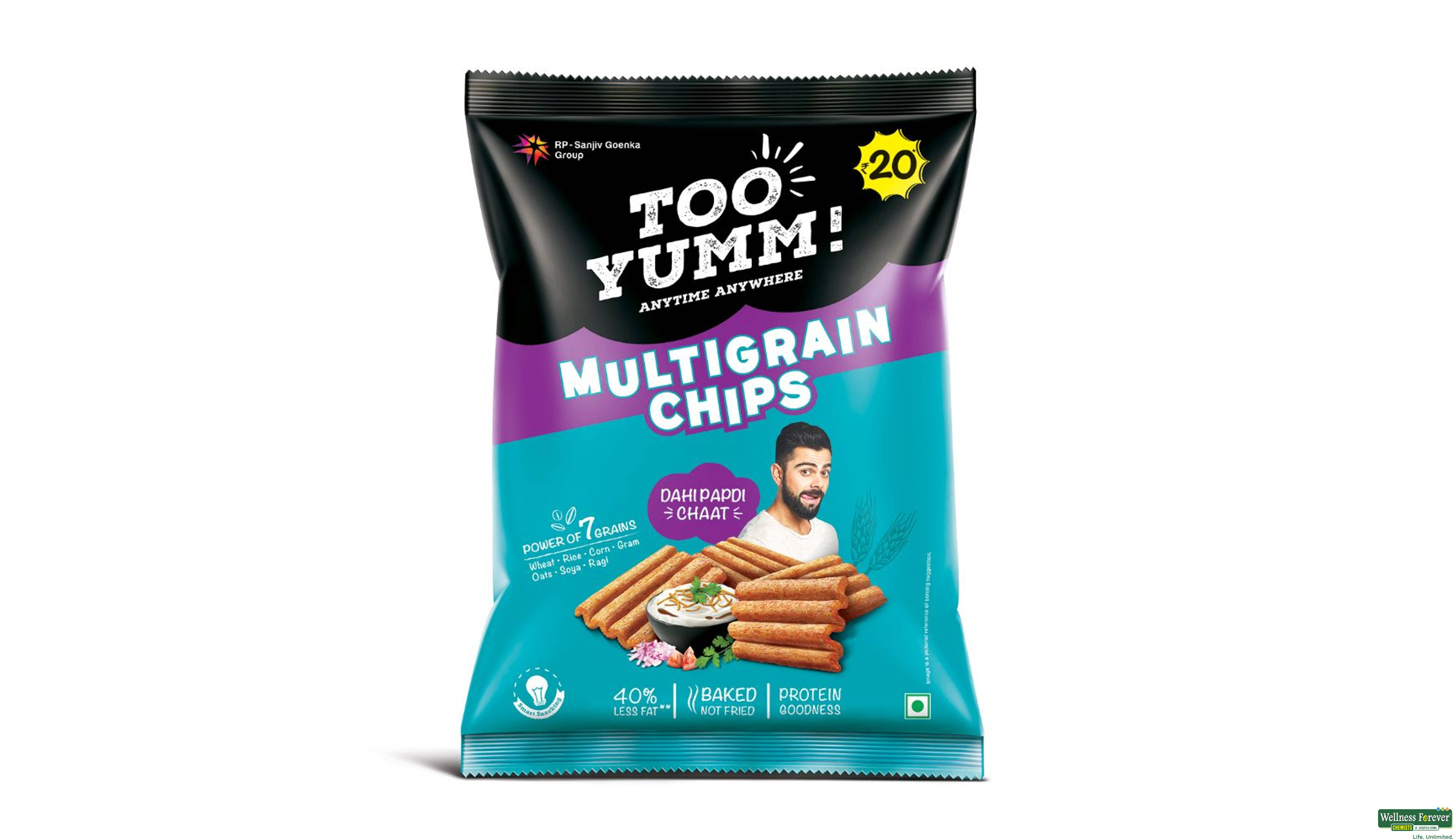 TOO YUMM CHIPS DHAI PAPDI 52GM- 1, 52GM, null