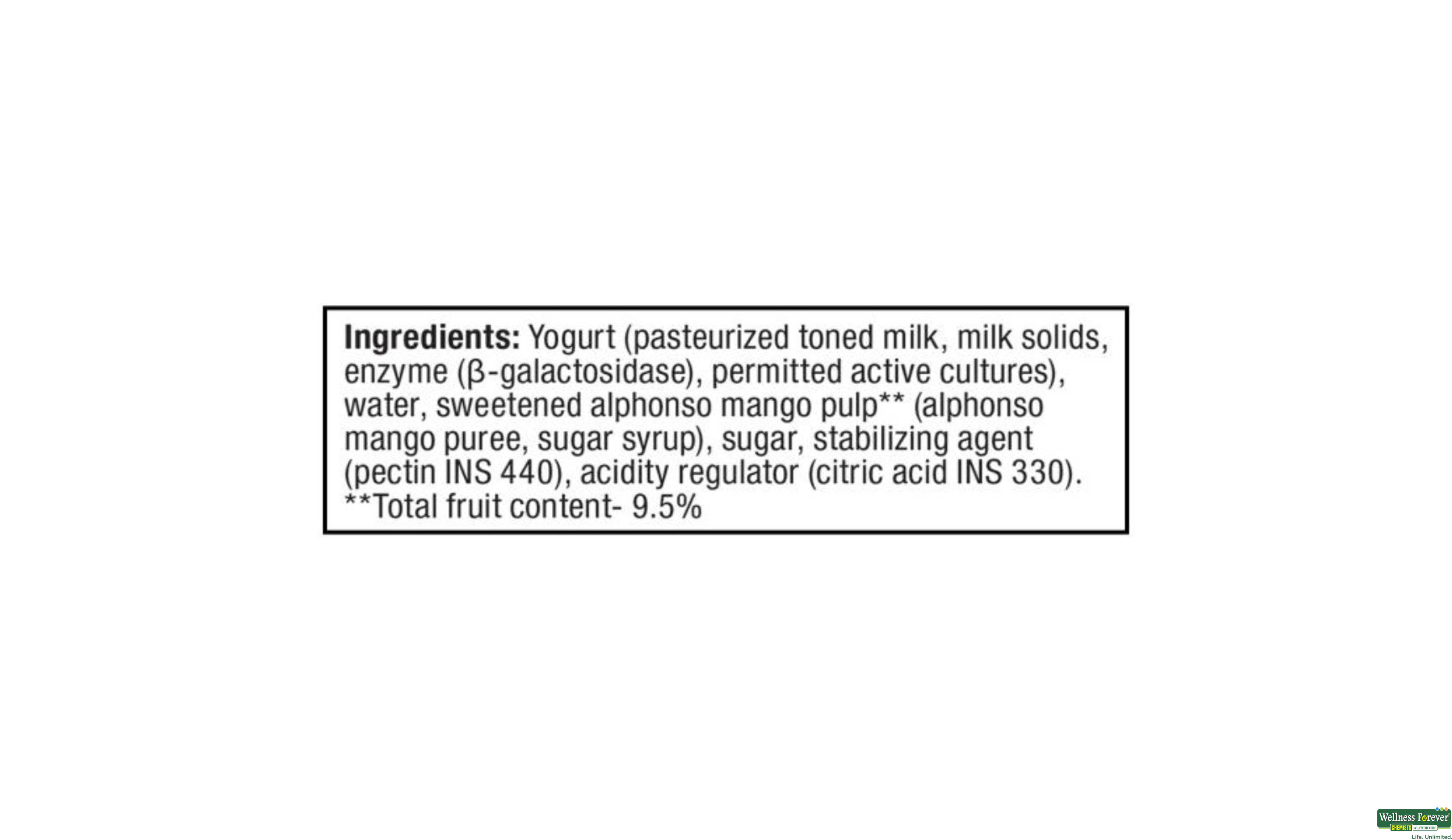 EPIGAMIA YOGURT DRINK MANGO 180ML- 5, 180ML, 