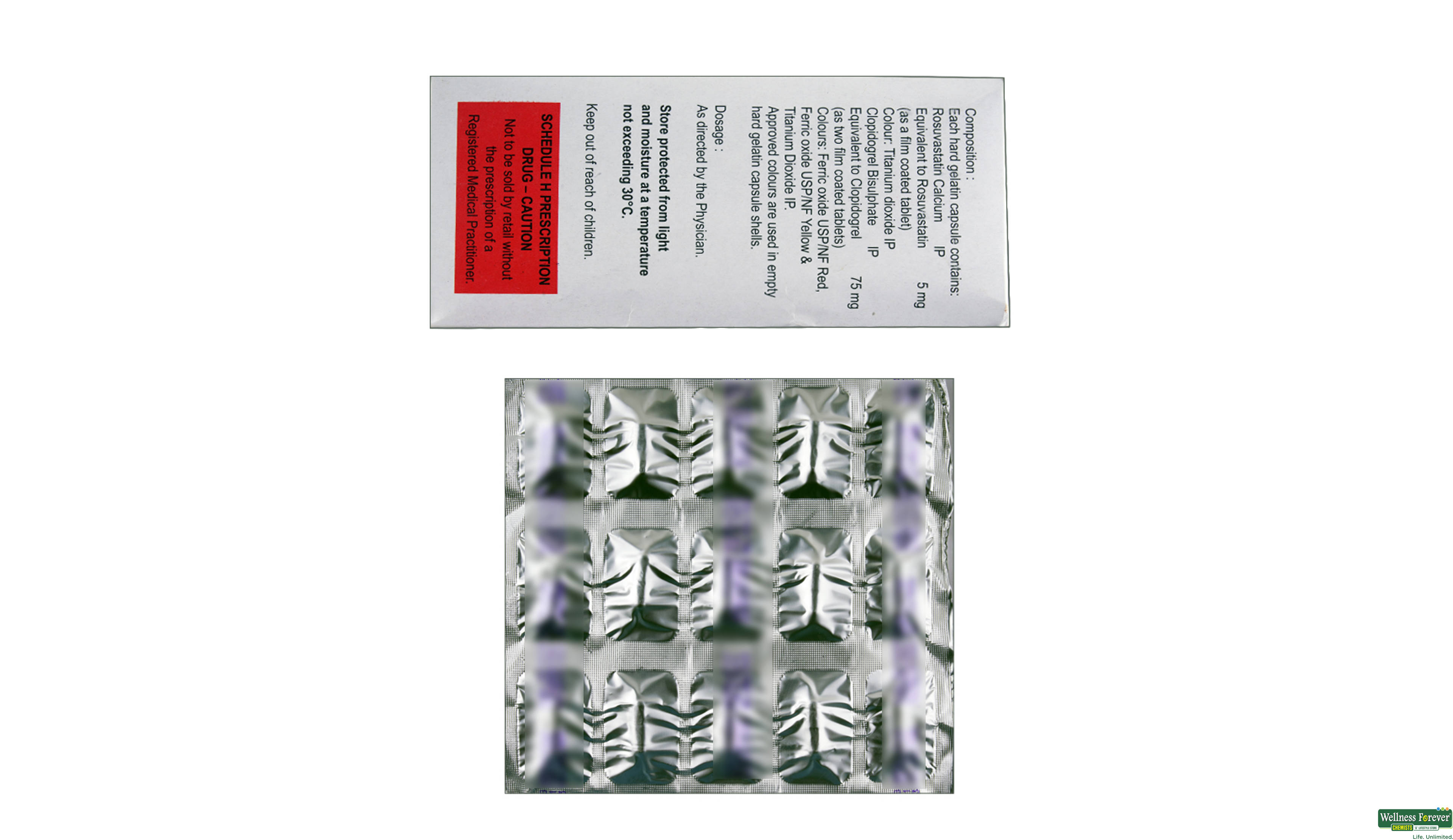 ROSUFIT-CV 5MG 15CAP- 2, 15CAP, 