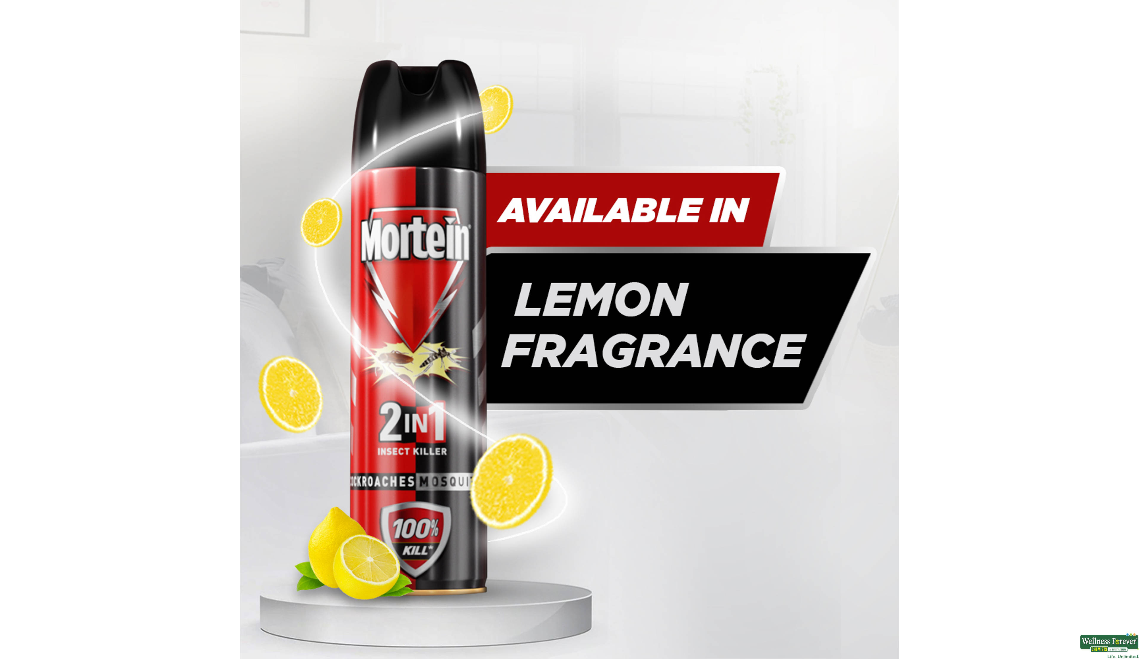 MORTEIN 2 IN 1 INSECT KILLER SPRAY 425ML ##- 10, 425ML, 