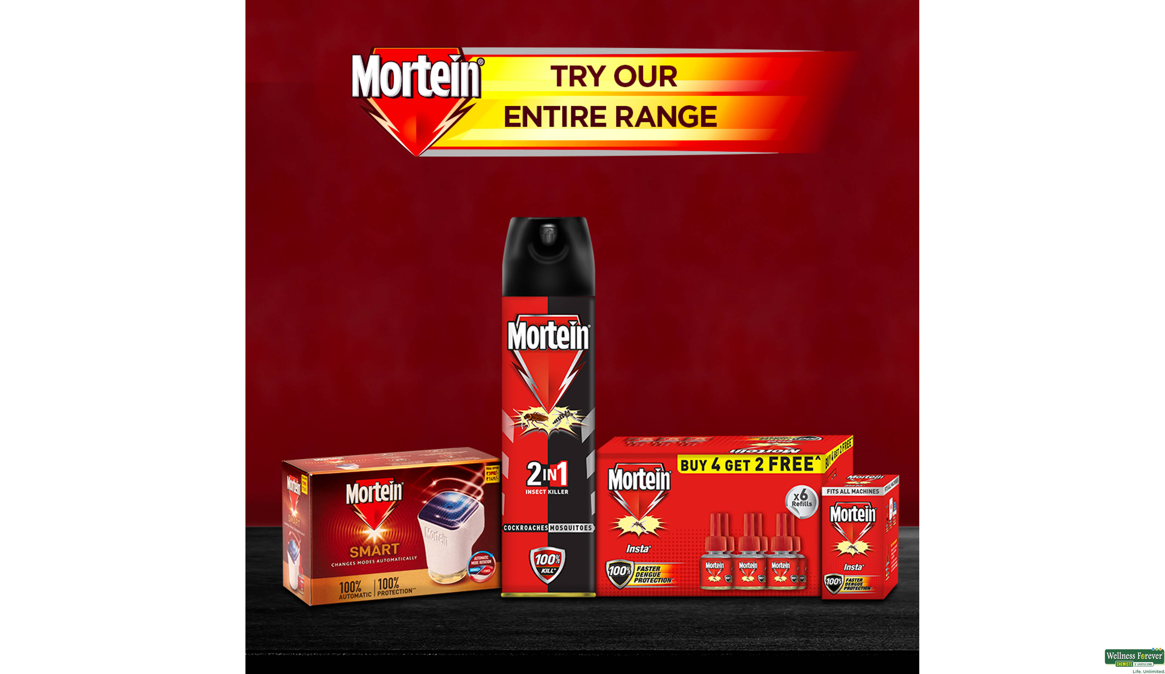 MORTEIN INSTA REFILL 45ML- 8, 45ML, 