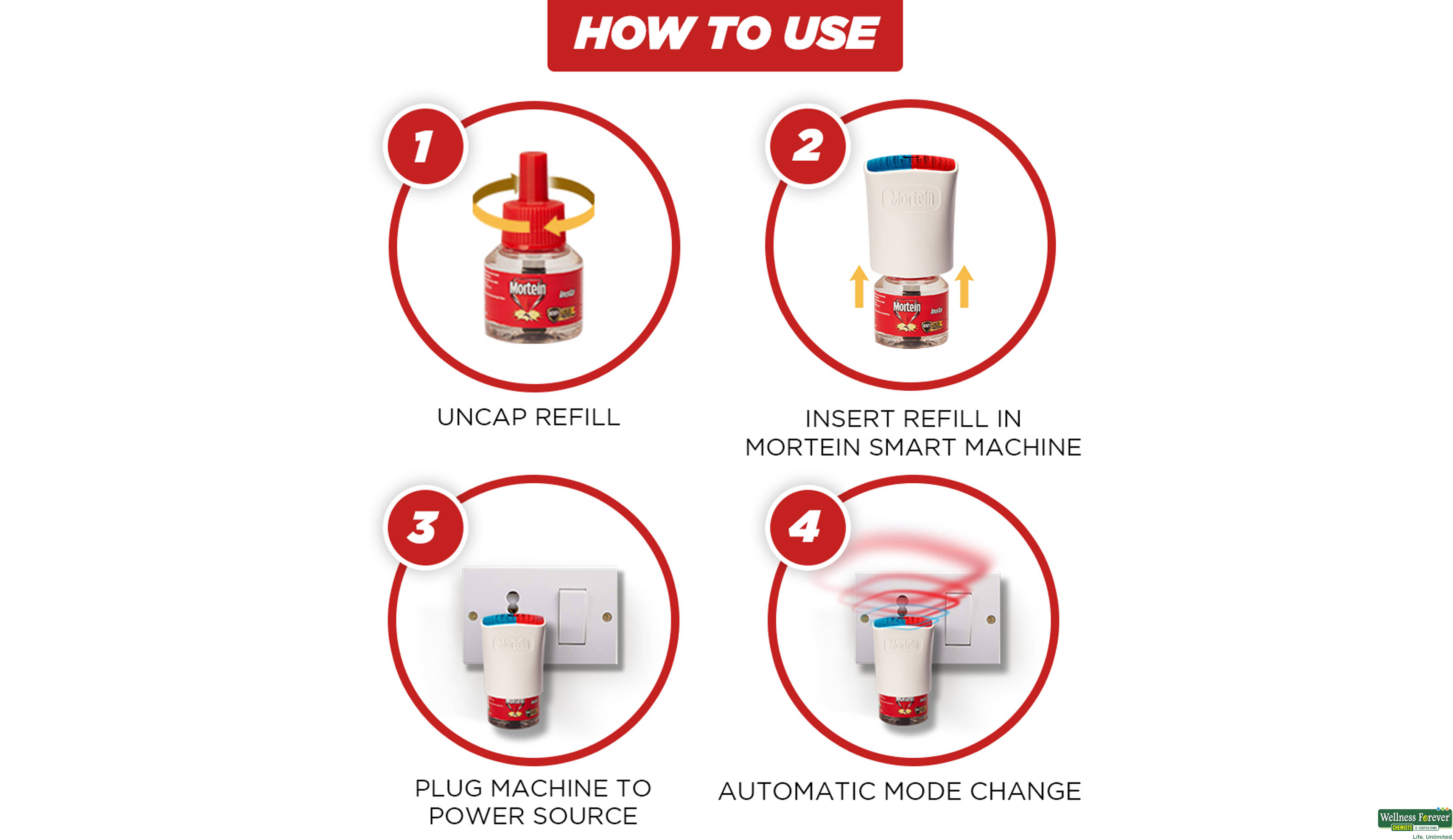 MORTEIN SMART MOSQUITO KIT 1PC- 7, 1PC, 