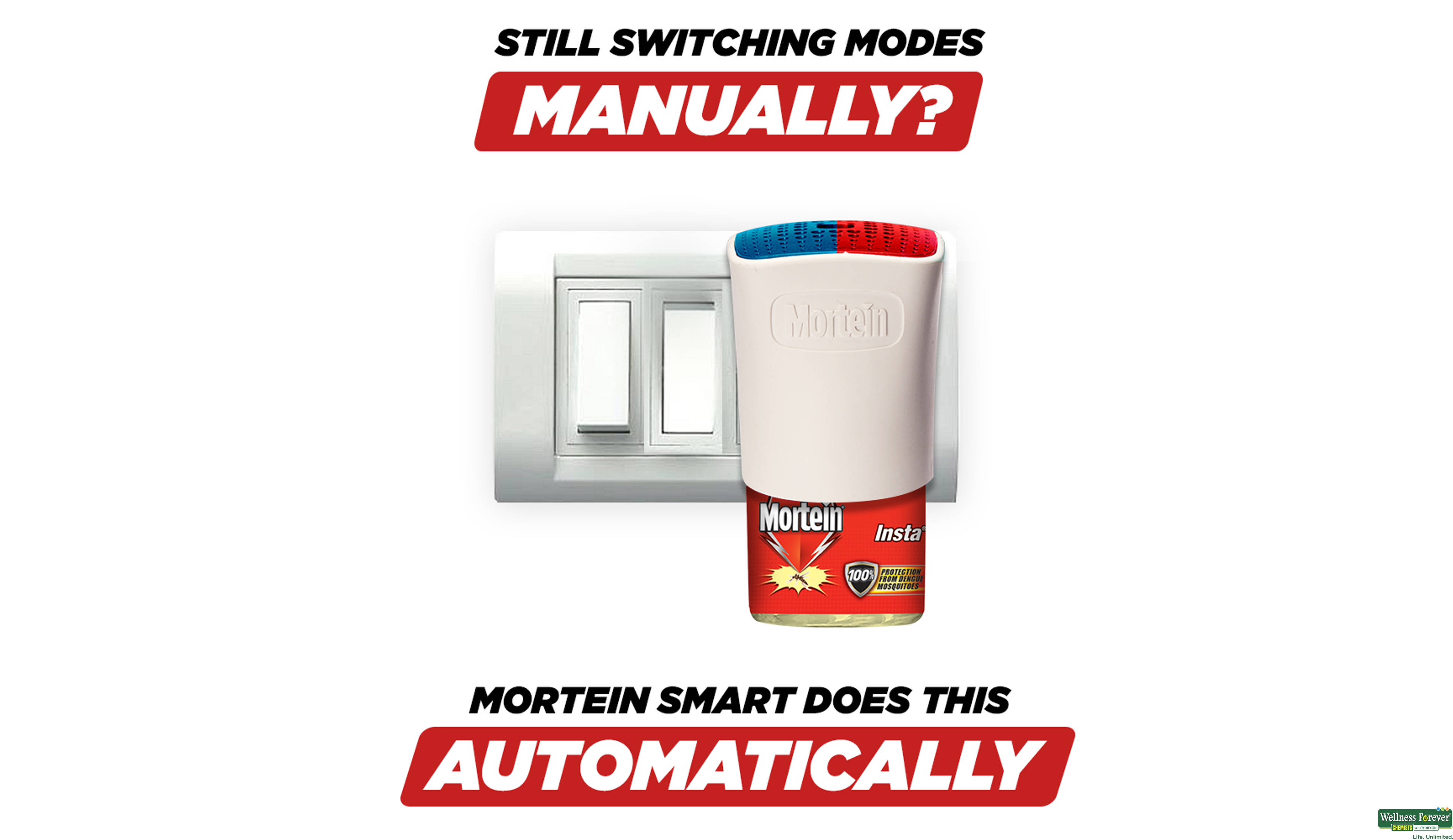 MORTEIN SMART MOSQUITO KIT 1PC- 8, 1PC, 