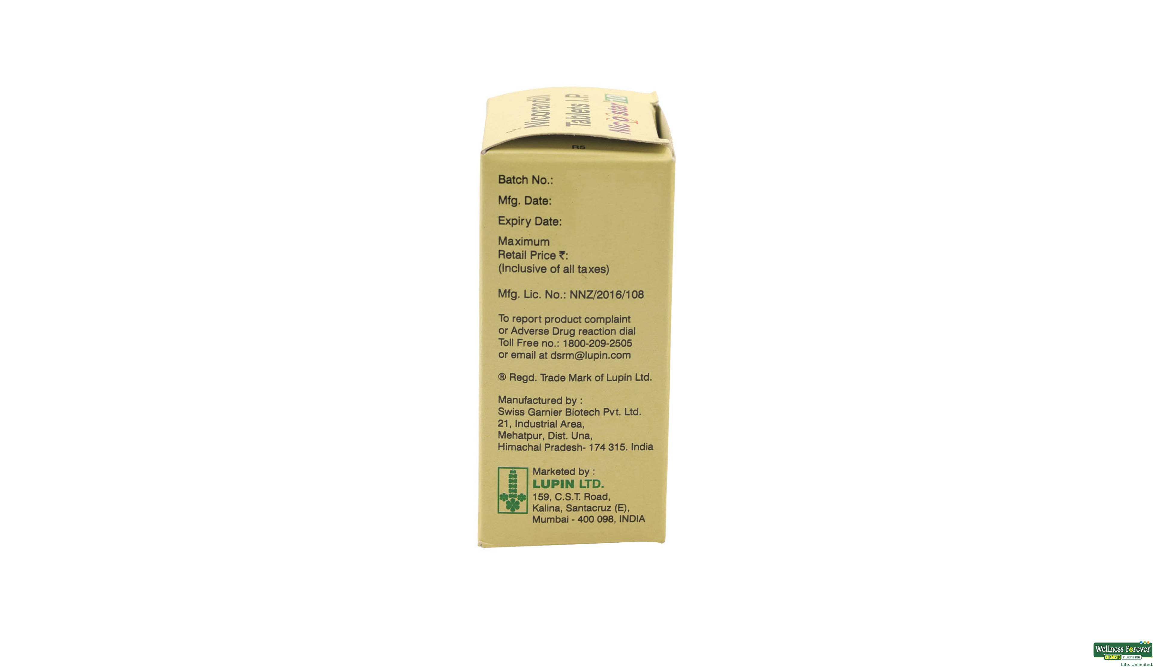 NICOSTAR 10MG 30TAB- 3, 30TAB, 