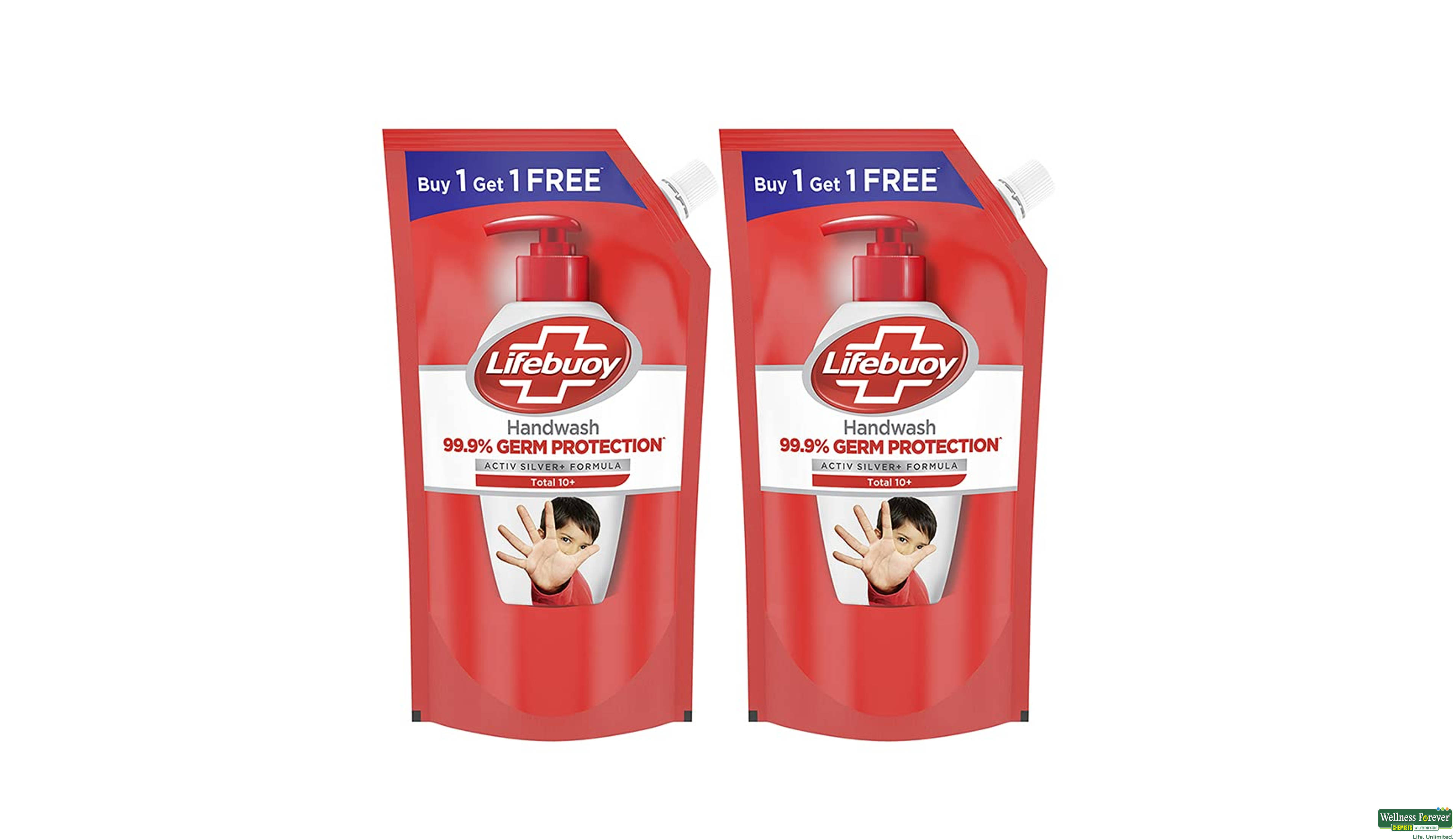 LIFEBUOY H/WASH TOTAL REF 675ML- 2, 675ML, 