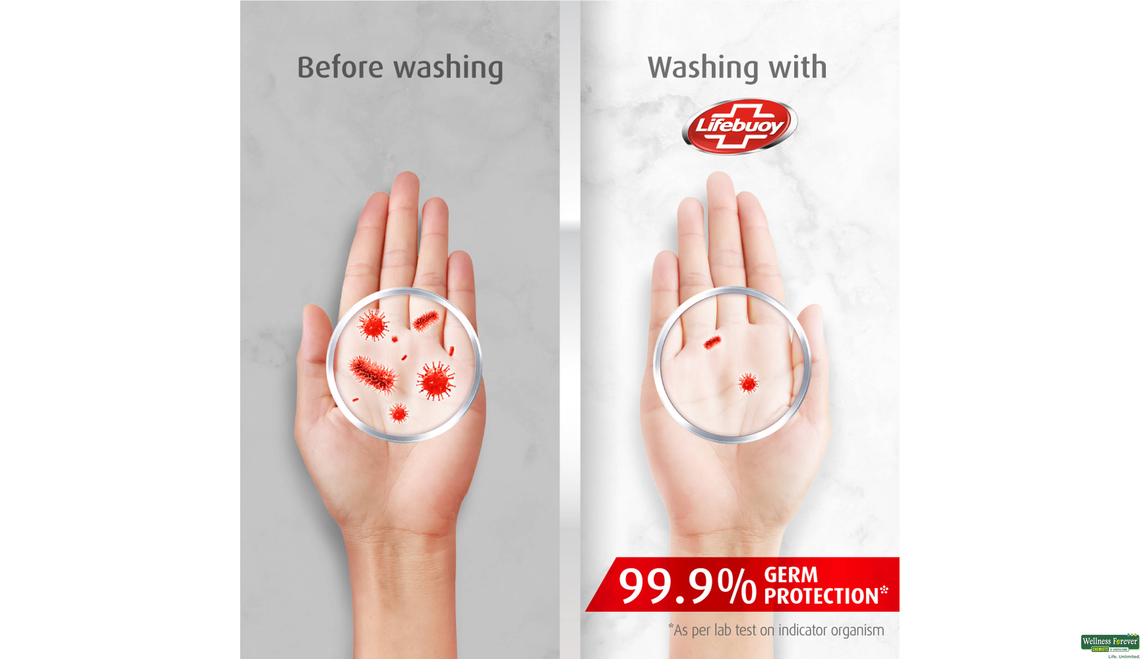 LIFEBUOY H/WASH TOTAL REF 675ML- 6, 675ML, 