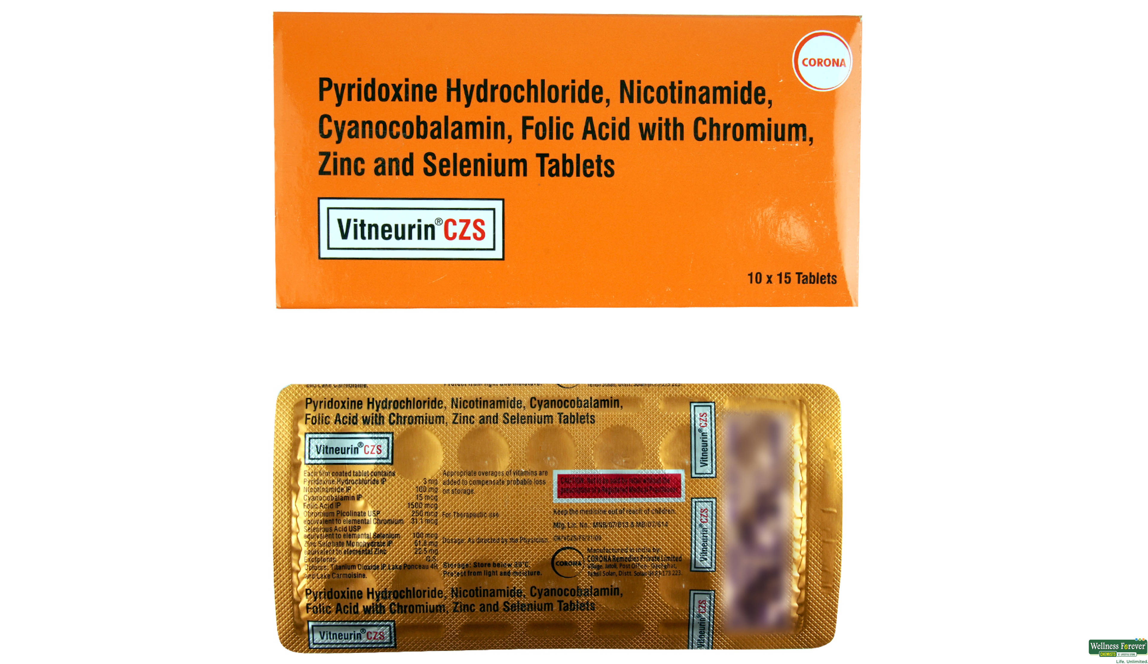 VITNEURIN-CZS 15TAB- 2, 15TAB, 
