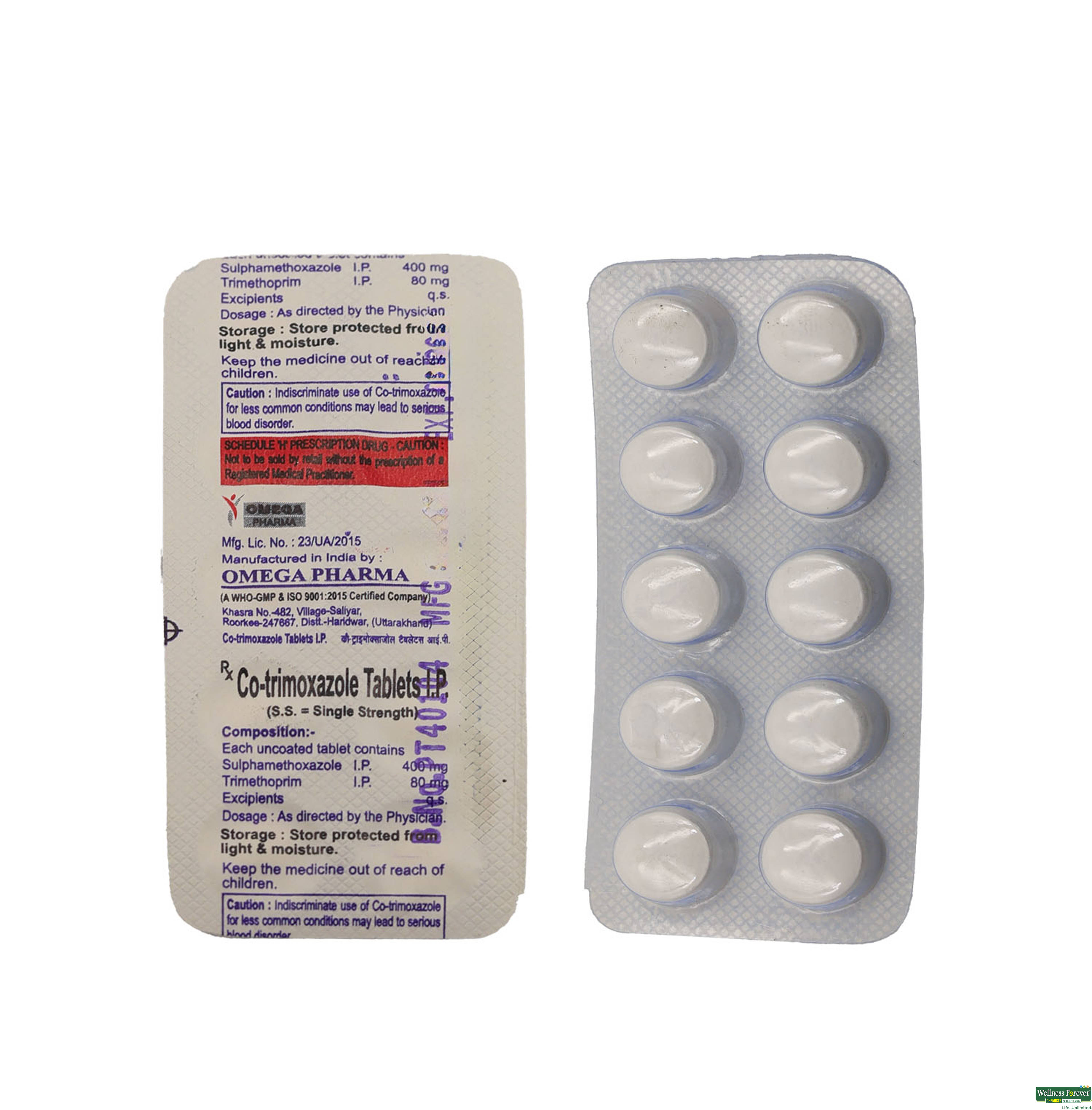 CO-TRIMOXAZOLE 10TAB-image