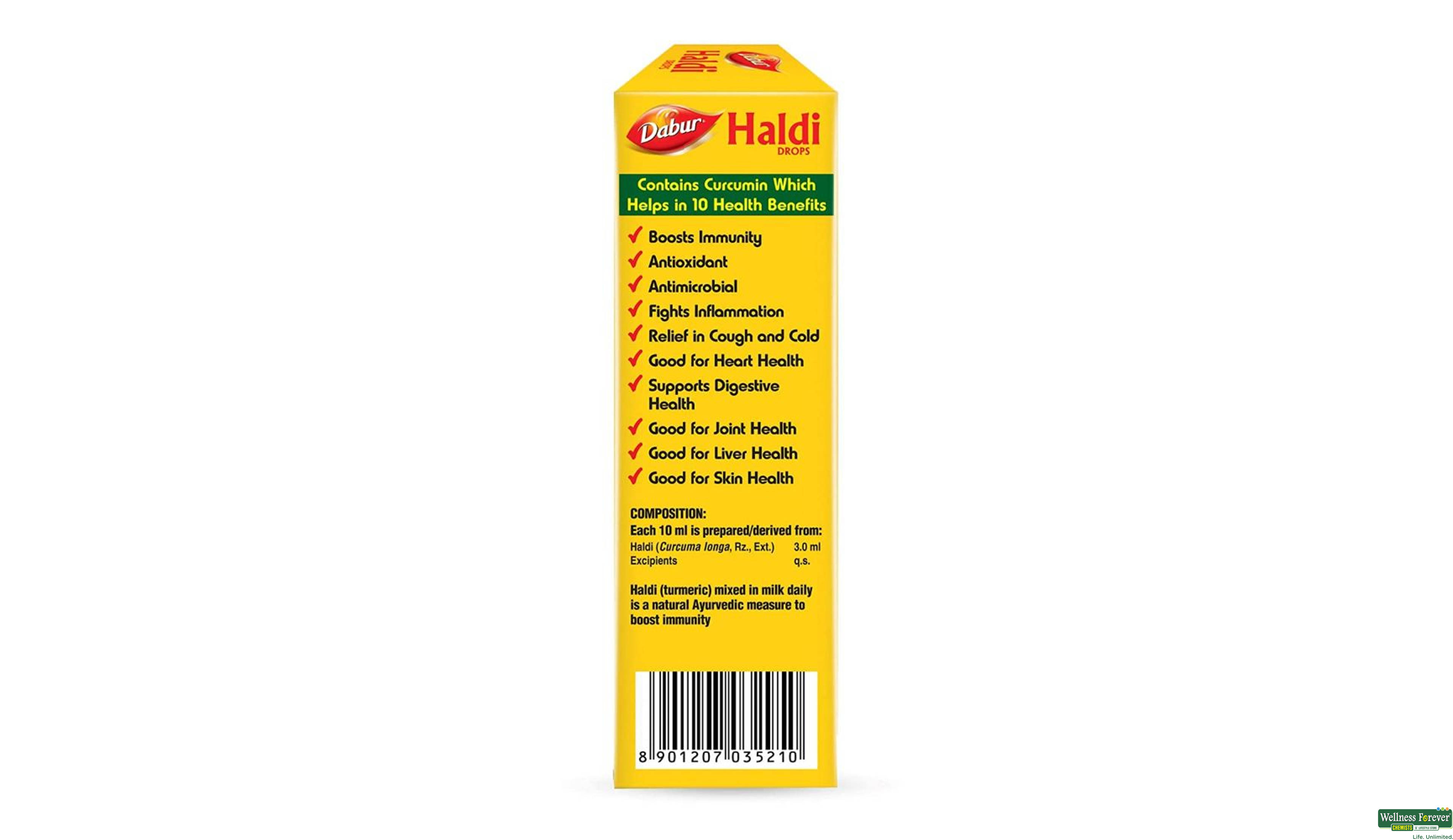 DABUR HALDI DROP 30ML- 6, 30ML, 