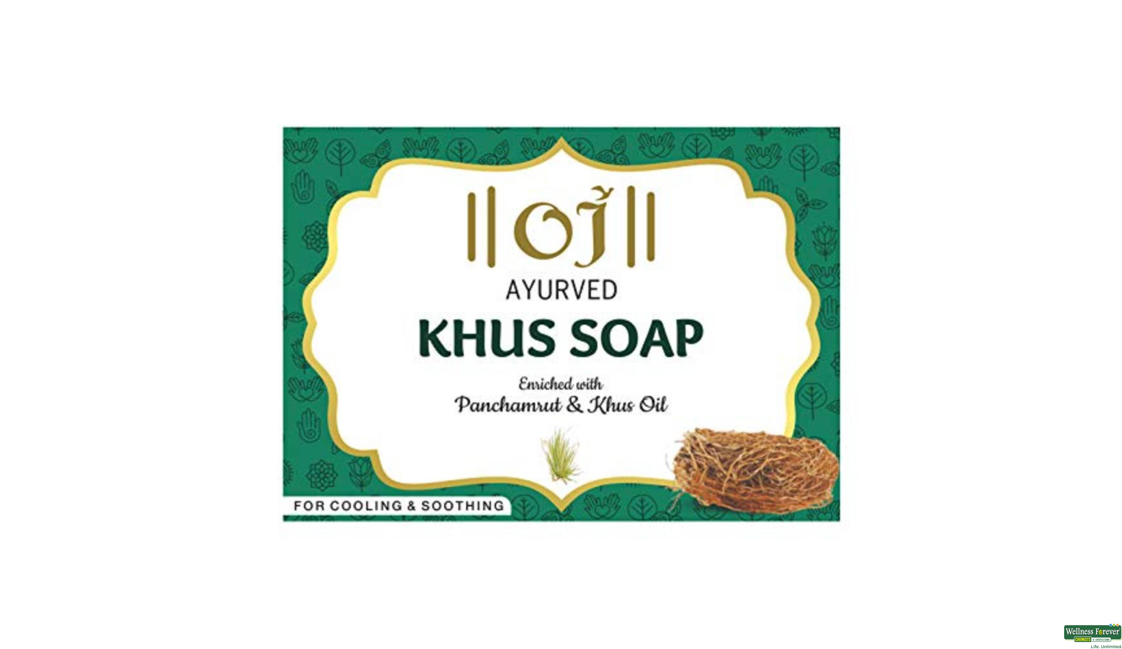 OJ SOAP KHUS 100GM- 1, 100GM, 