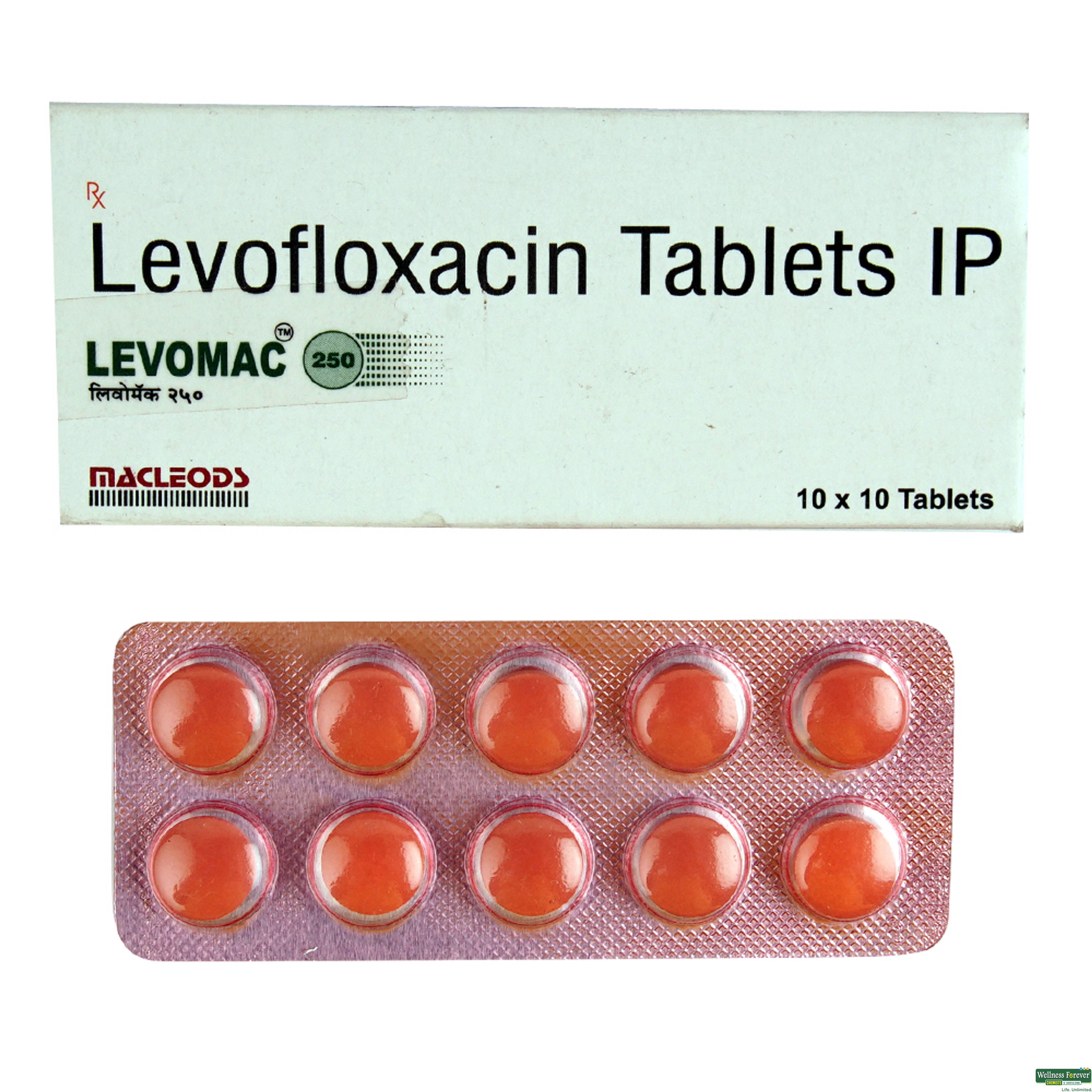 LEVOMAC 250MG 10TAB-image