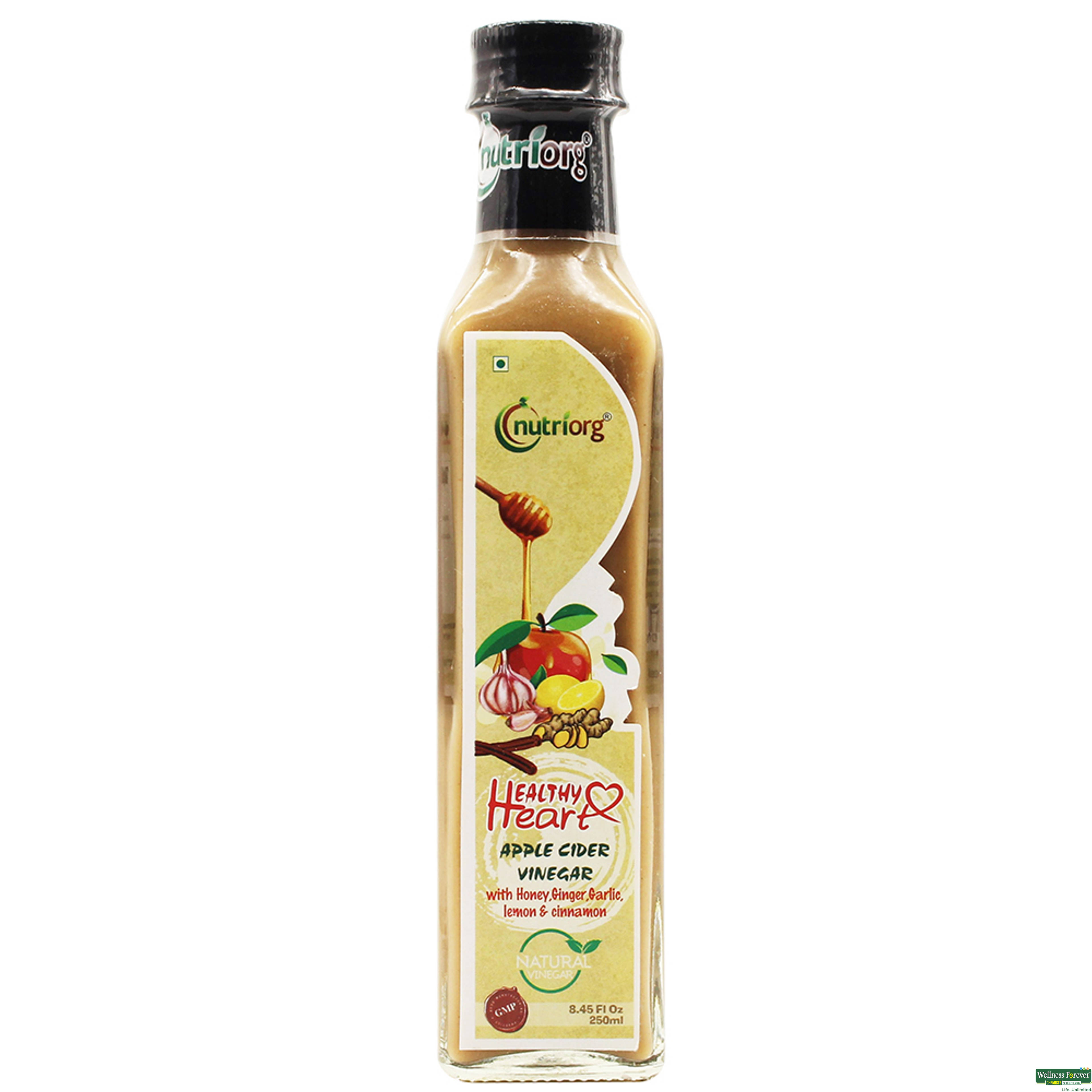 NUTRIORG HEALTY HEART VINEGAR 250ML-image