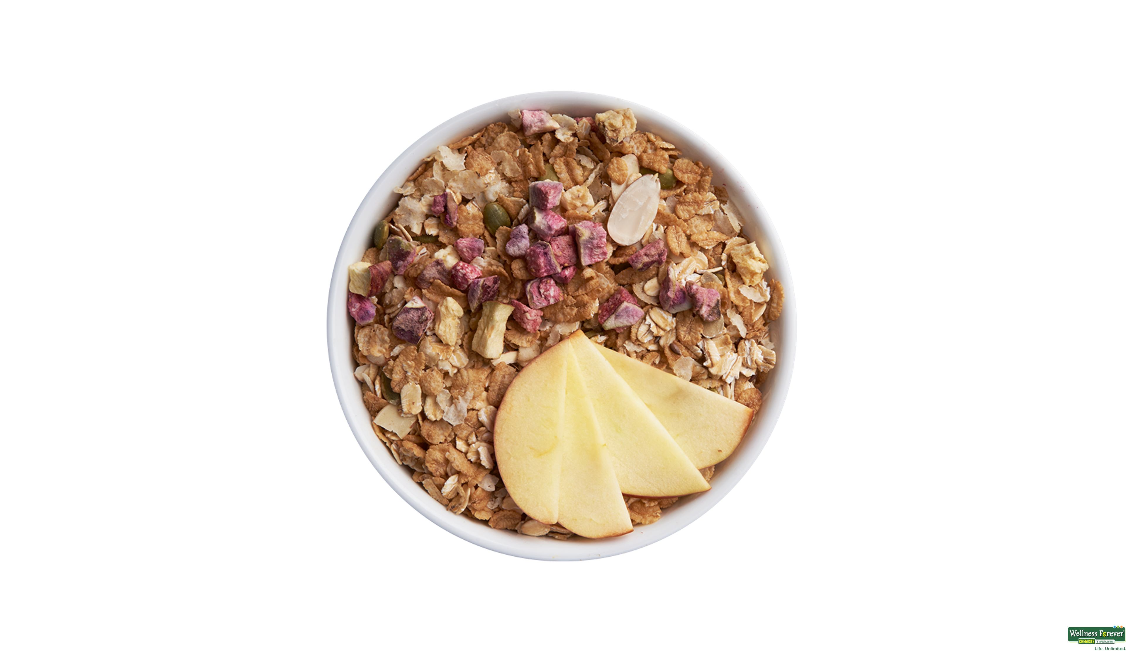 TRUE E MUESLI NO SUGAR 400GM- 5, 400GM, 