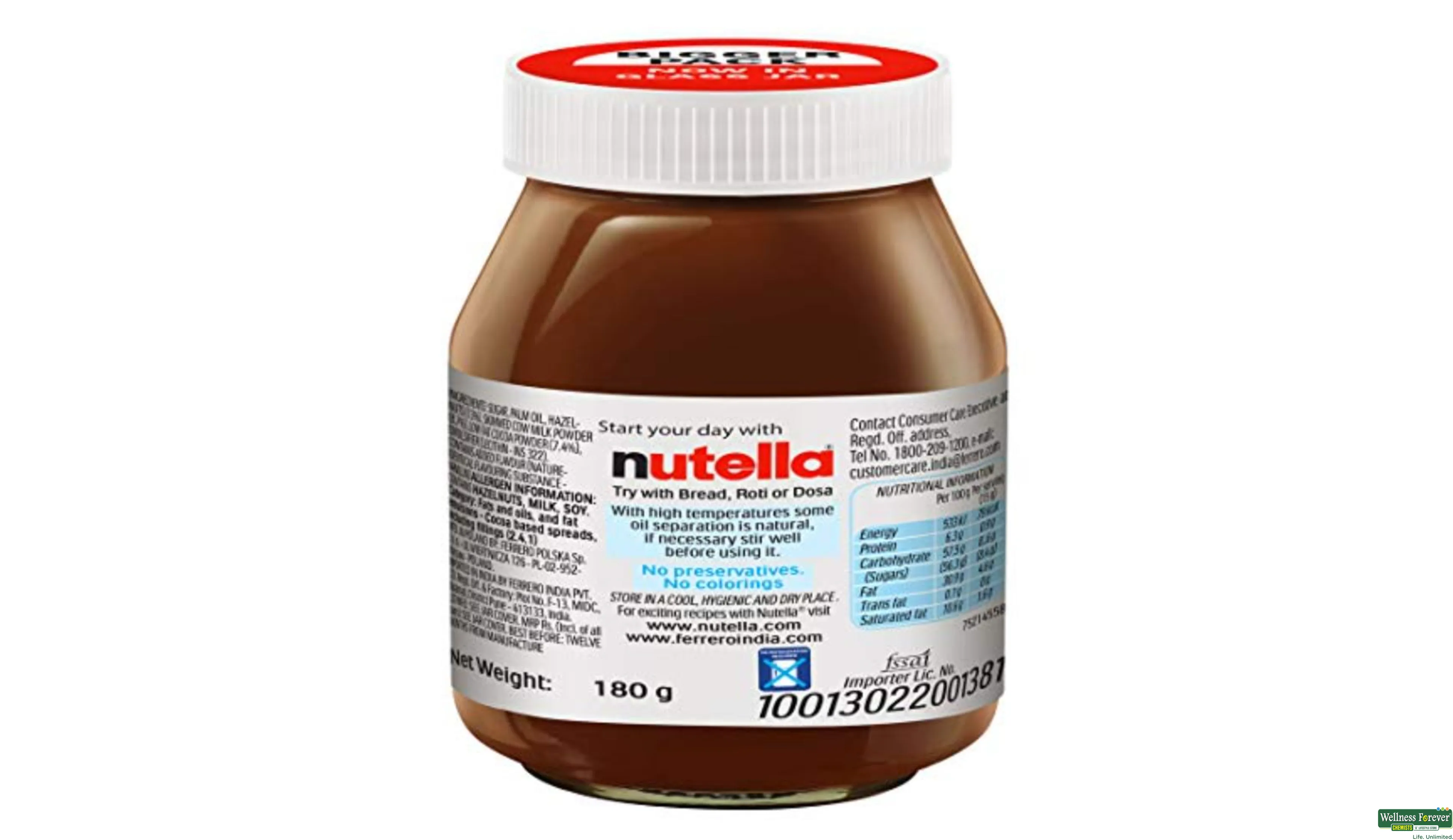 NUTELLA CHOCO 180GM- 2, 180GM, 