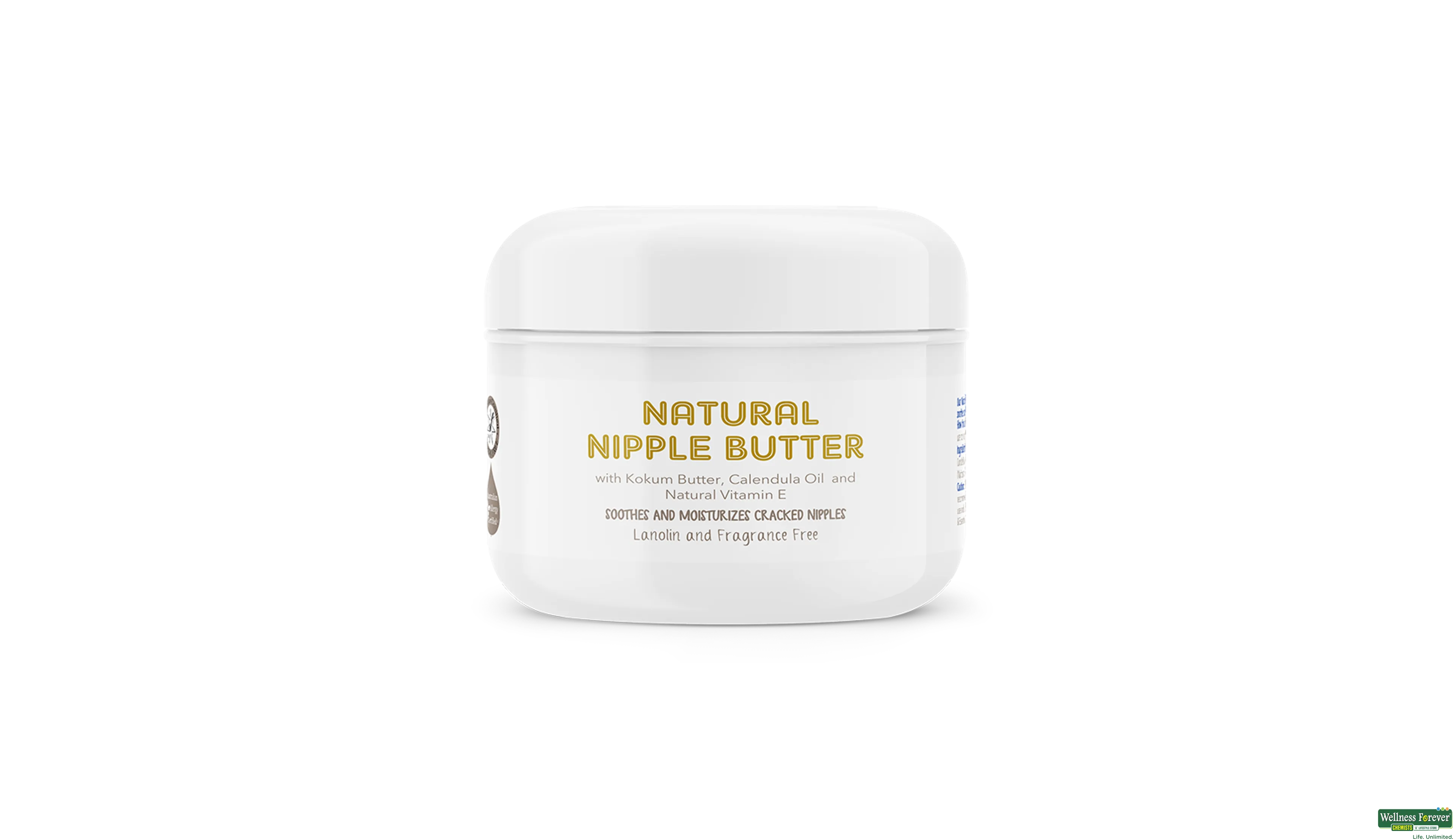 The Moms Co. Natural Nipple Butter, Soothing & Moisturizing Nipple Cream  25gm