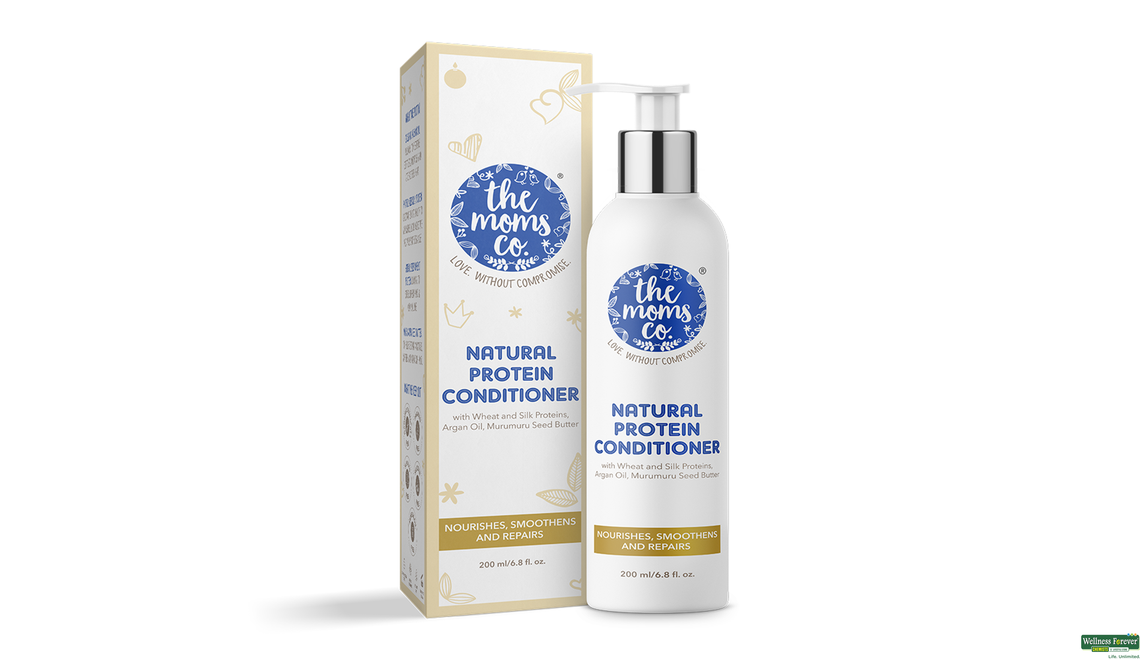 THE MOMS COND PROTEIN NATURAL 200ML- 2, 200ML, null