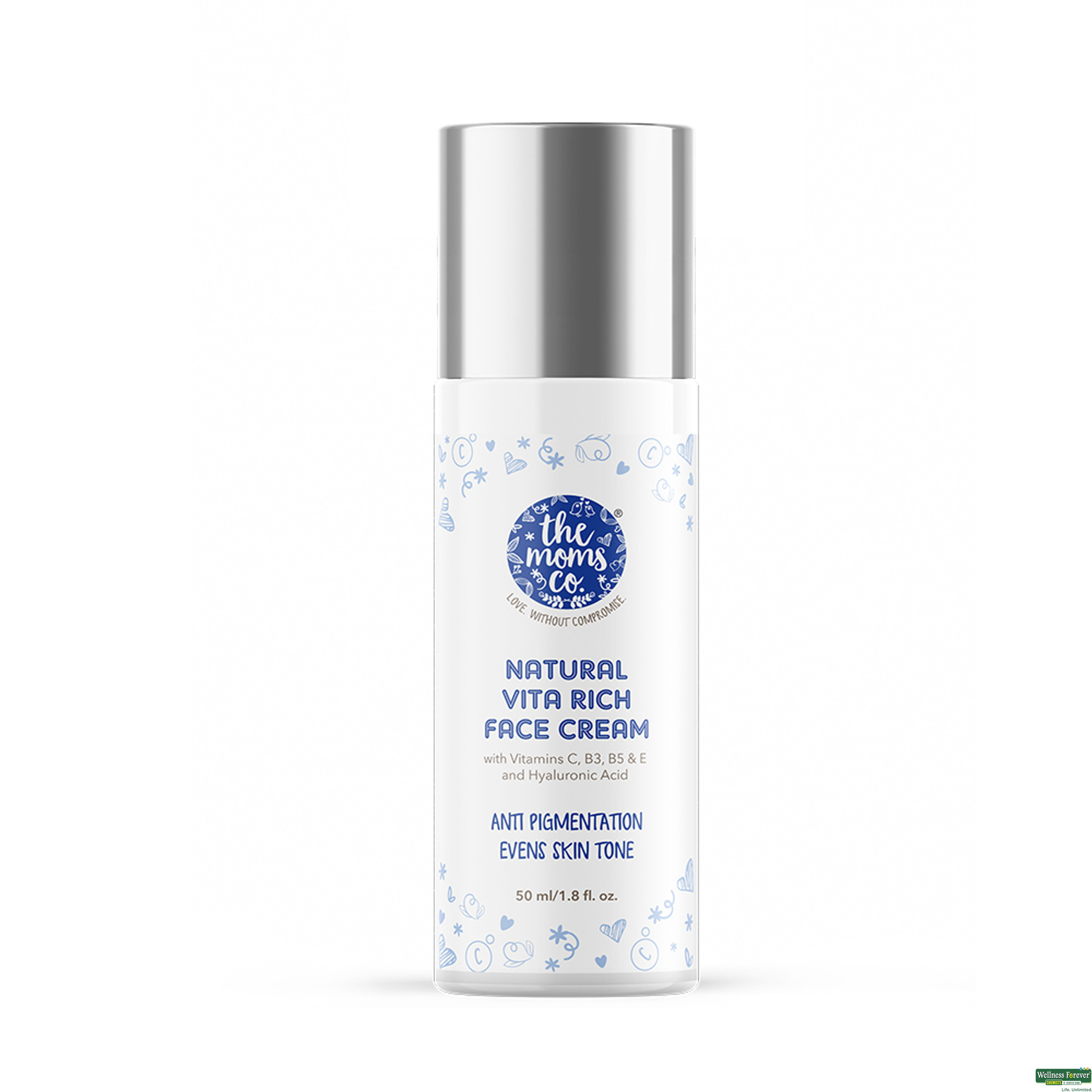 The Moms Co. Natural Vita Rich Face Cream, 50 ml-image