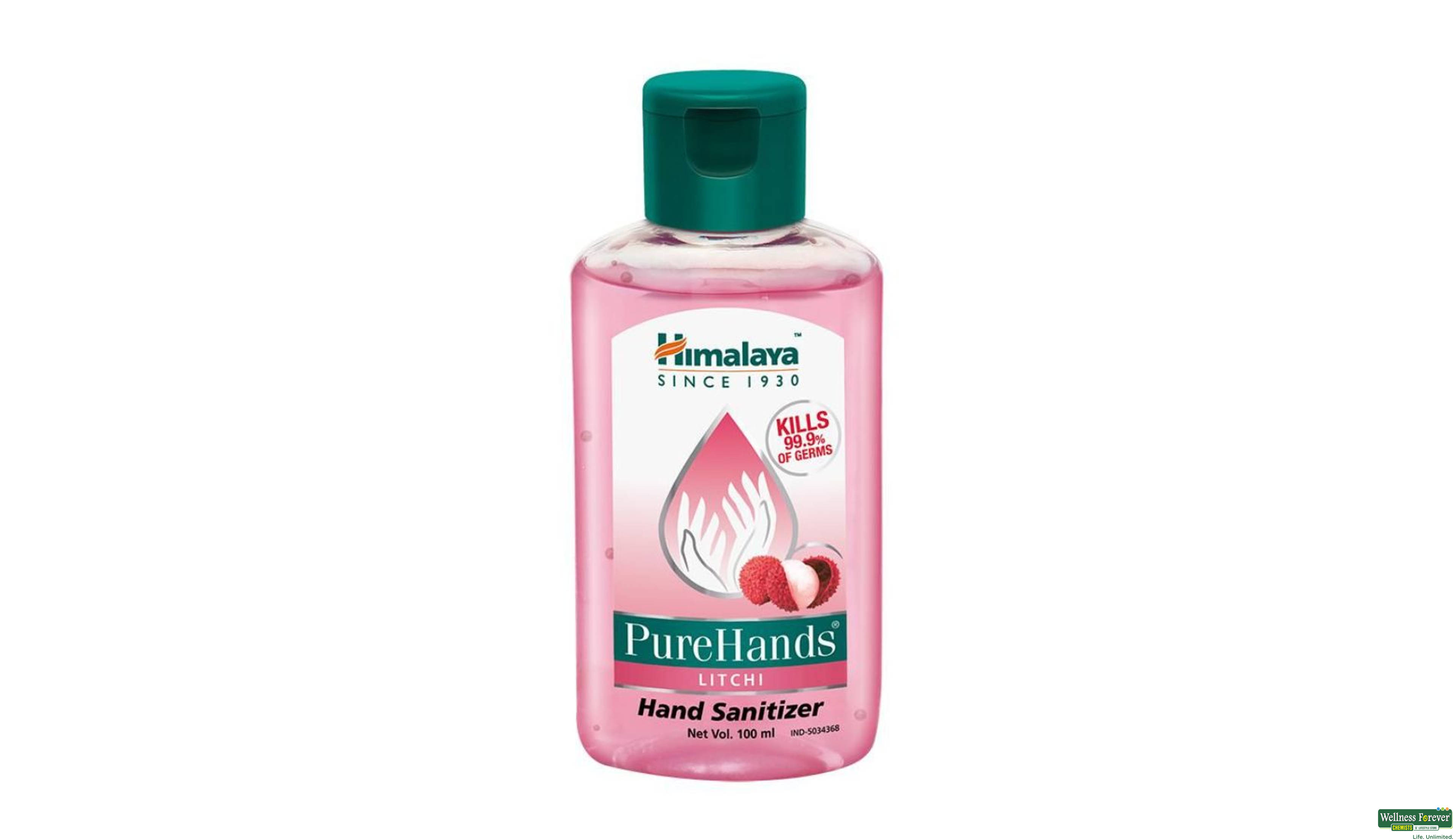 PURE HANDS LITCHI 100ML- 1, 100ML, null