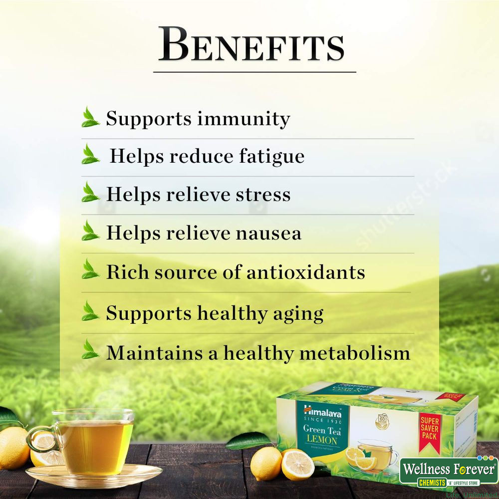 Benefits of green tea and cheap lemon