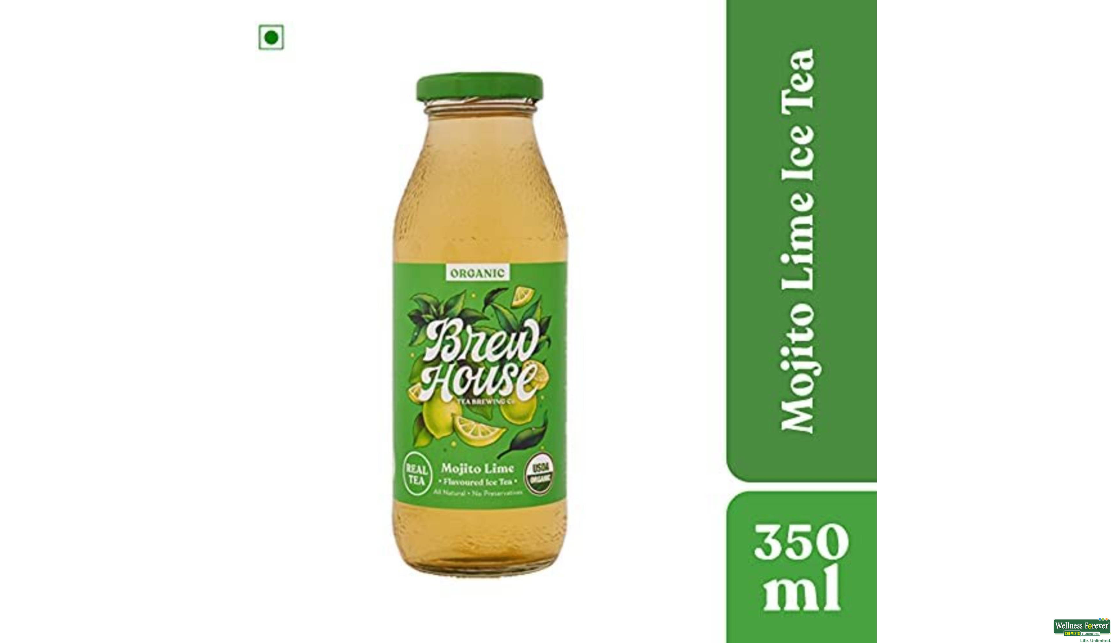 BREWHOUSE MOJITO LIME ICE TEA 350ML- 1, 350ML, 