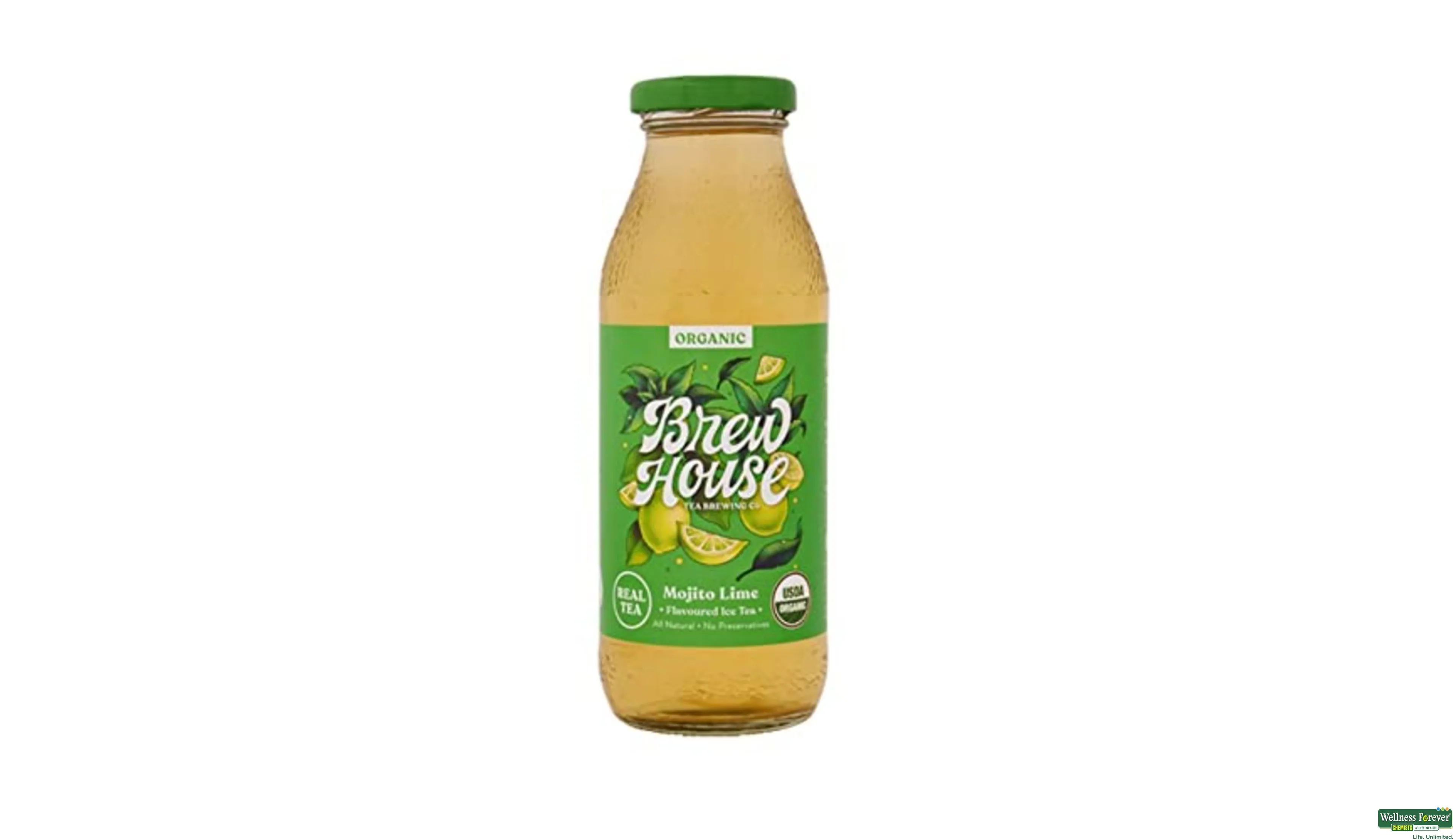 Buy Brewhouse Mojito Lime Ice Tea, 350 ml Online at Best Price