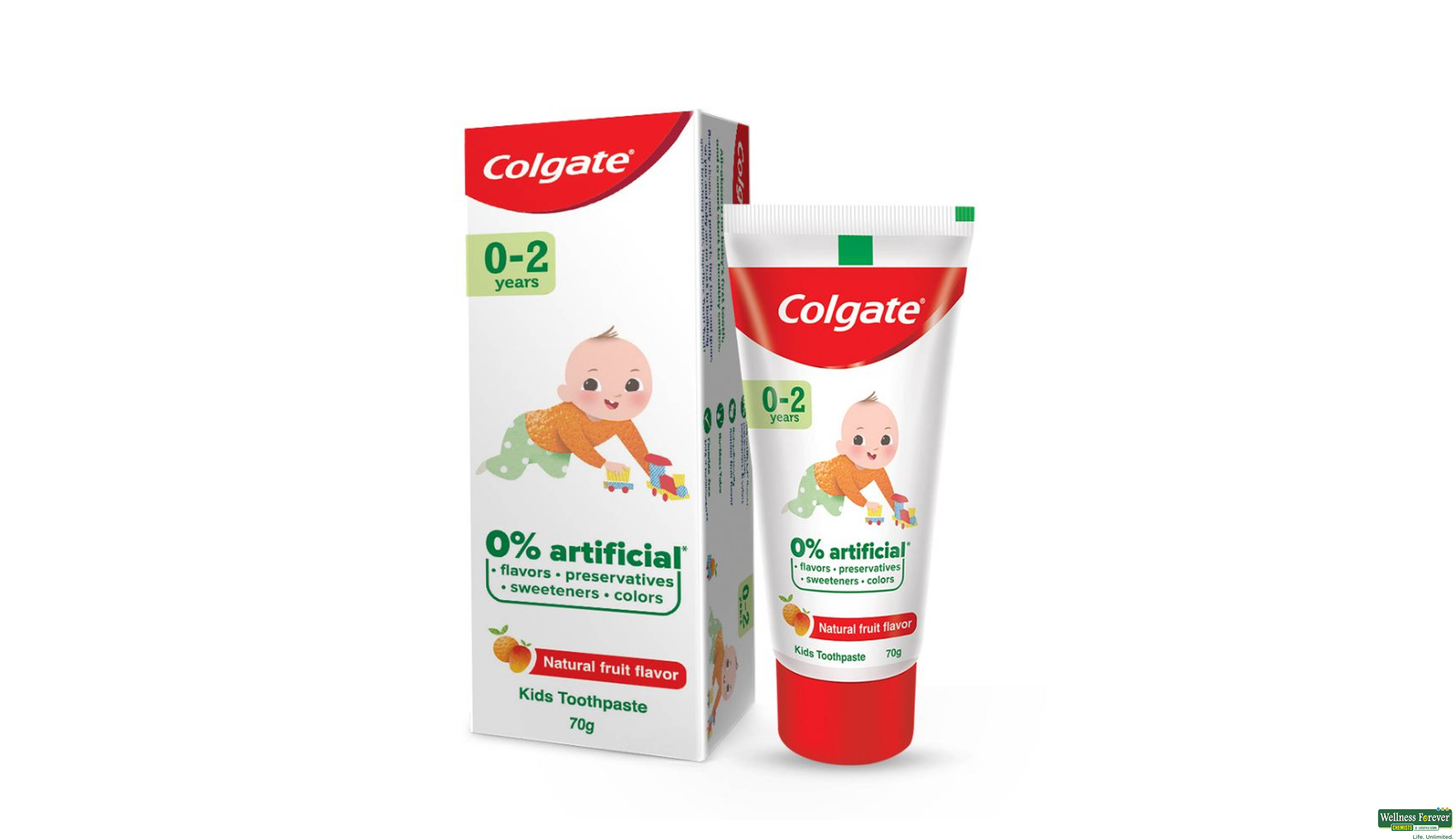 COLG T/PASTE 3-5 YEARS 80GM- 1, 80GM, 