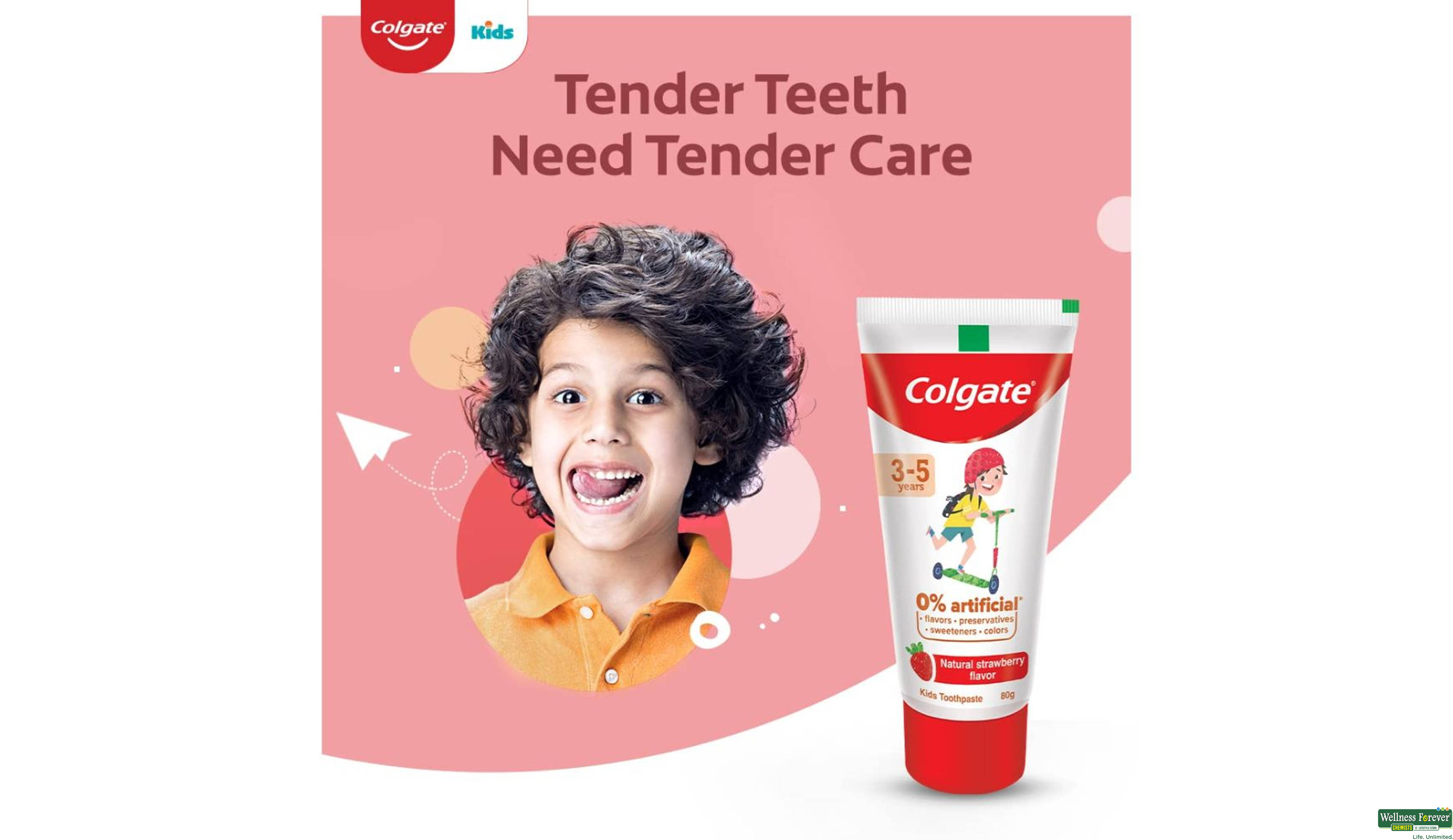 COLG T/PASTE 6-9 YEARS 80GM- 2, 80GM, 