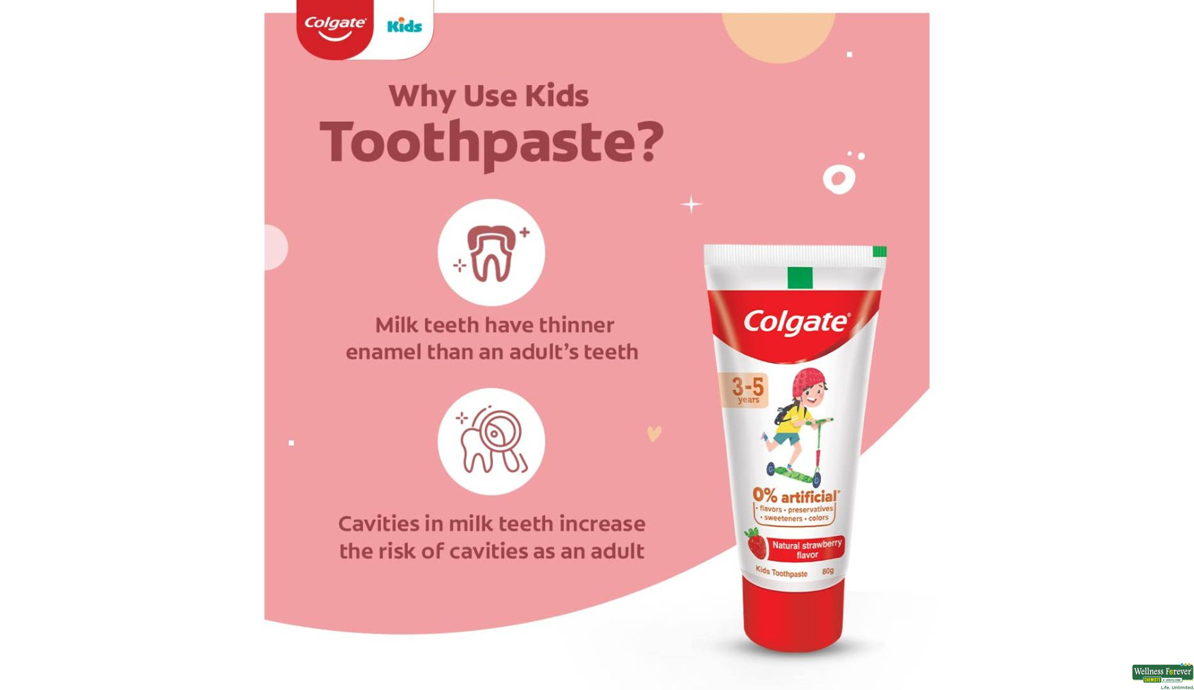 COLG T/PASTE 6-9 YEARS 80GM- 3, 80GM, 