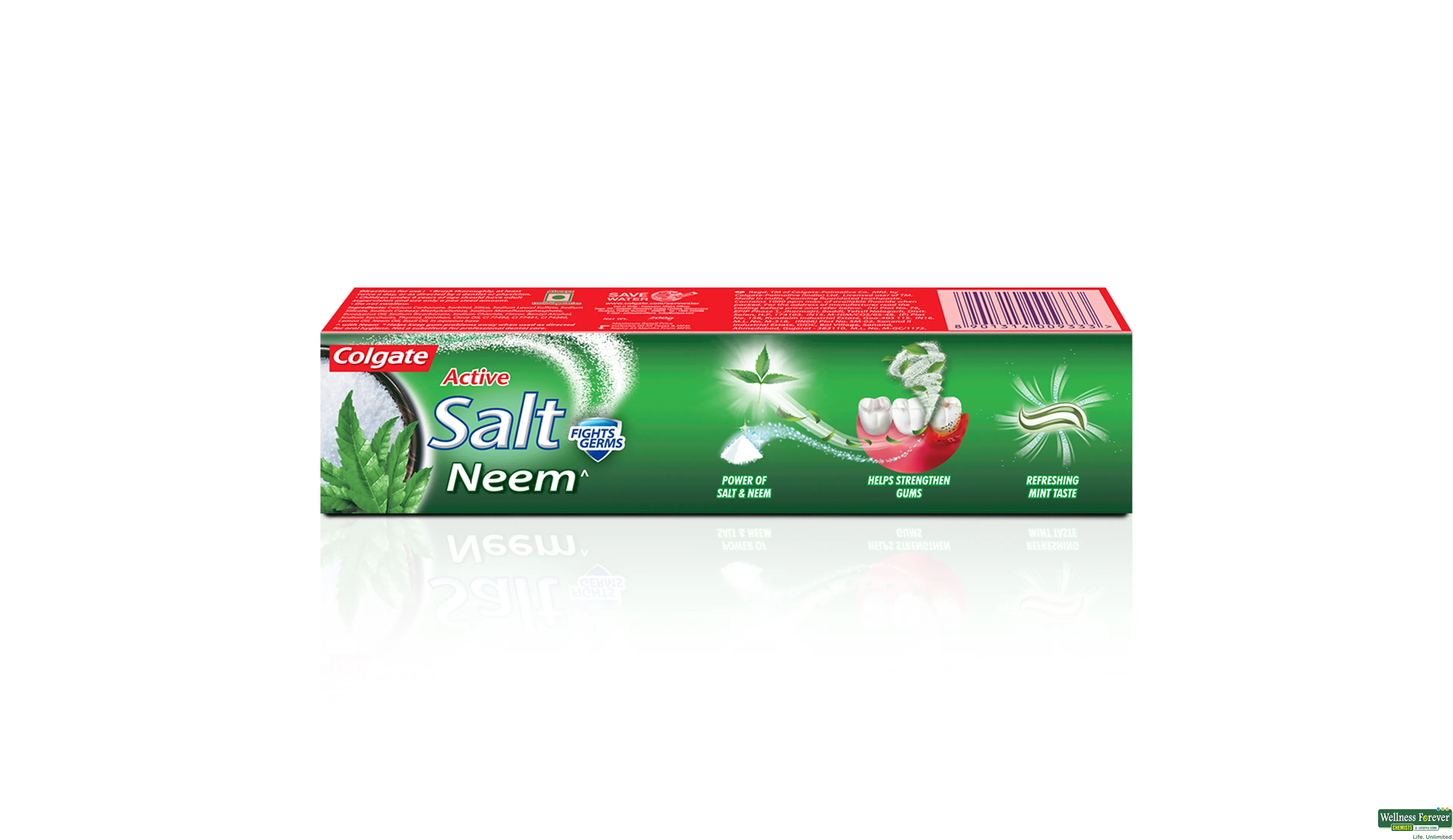 COLG T/PASTE ACTIVE SALT NEEM 200GM- 2, 200GM, 