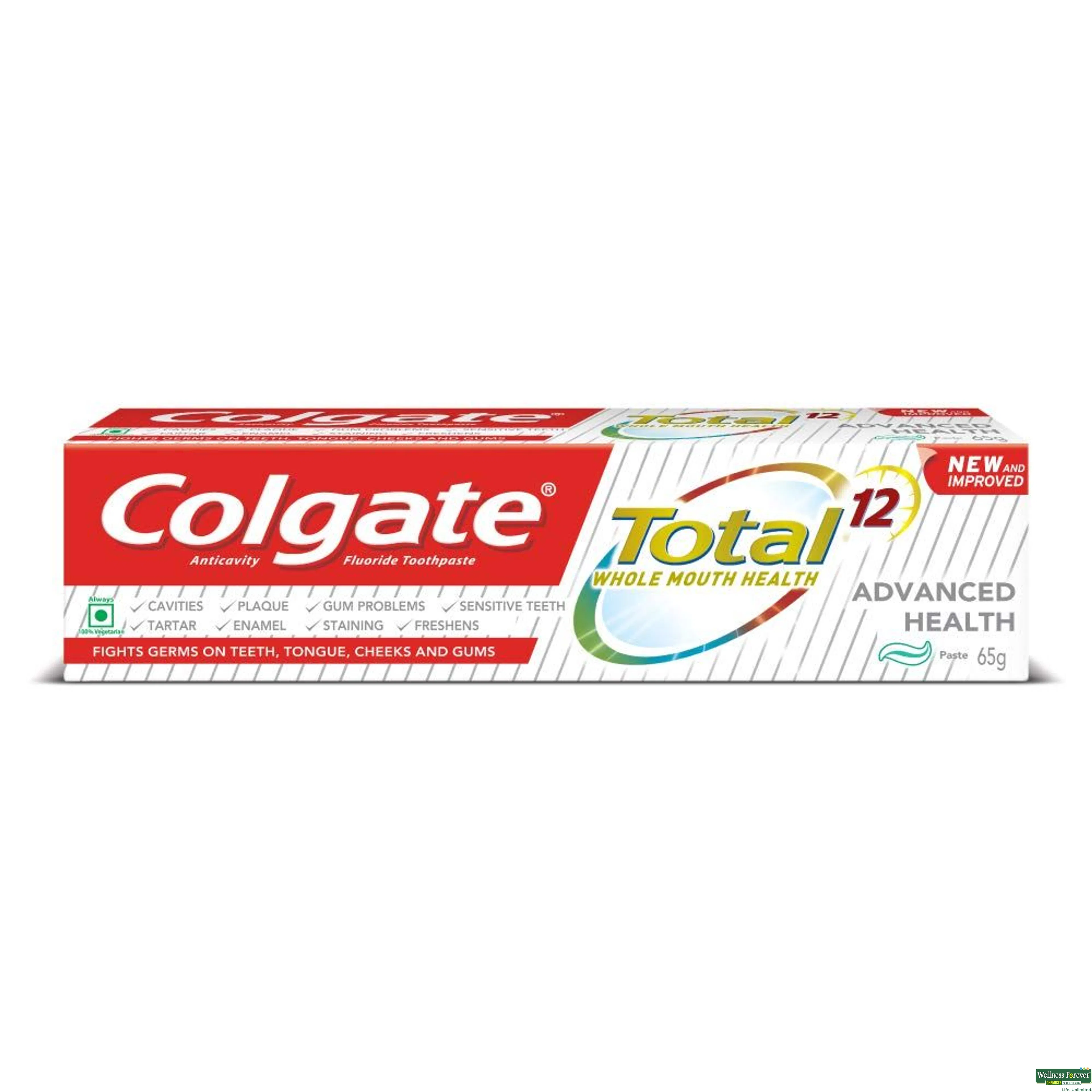 COLG T/PASTE TOTAL ADVANCED 65GM-image