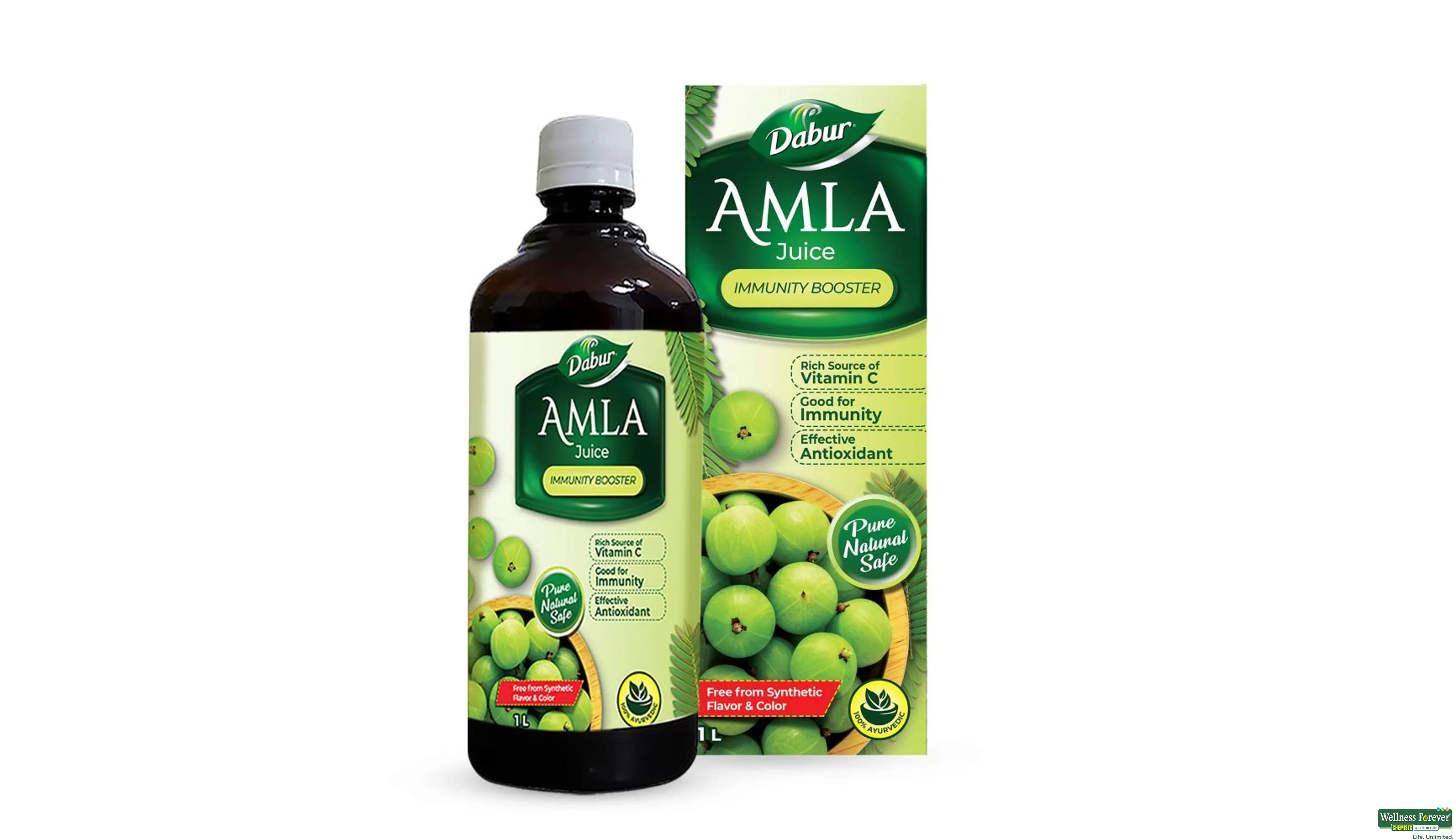 DABUR AMLA JUICE 1LTR- 2, 1LTR, 