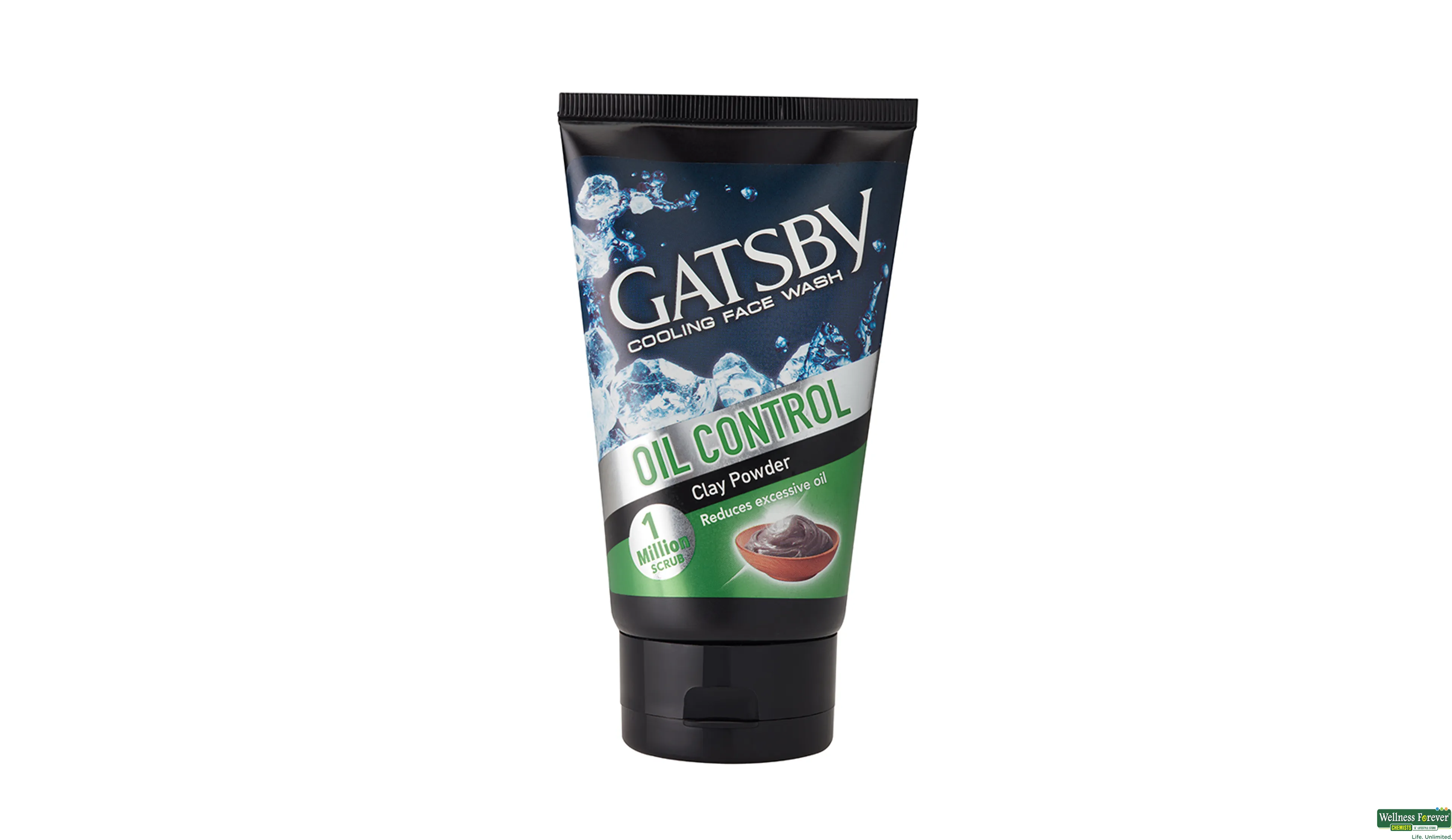 GATSBY F/WASH OIL CONTROL 100GM- 1, 100GM, null