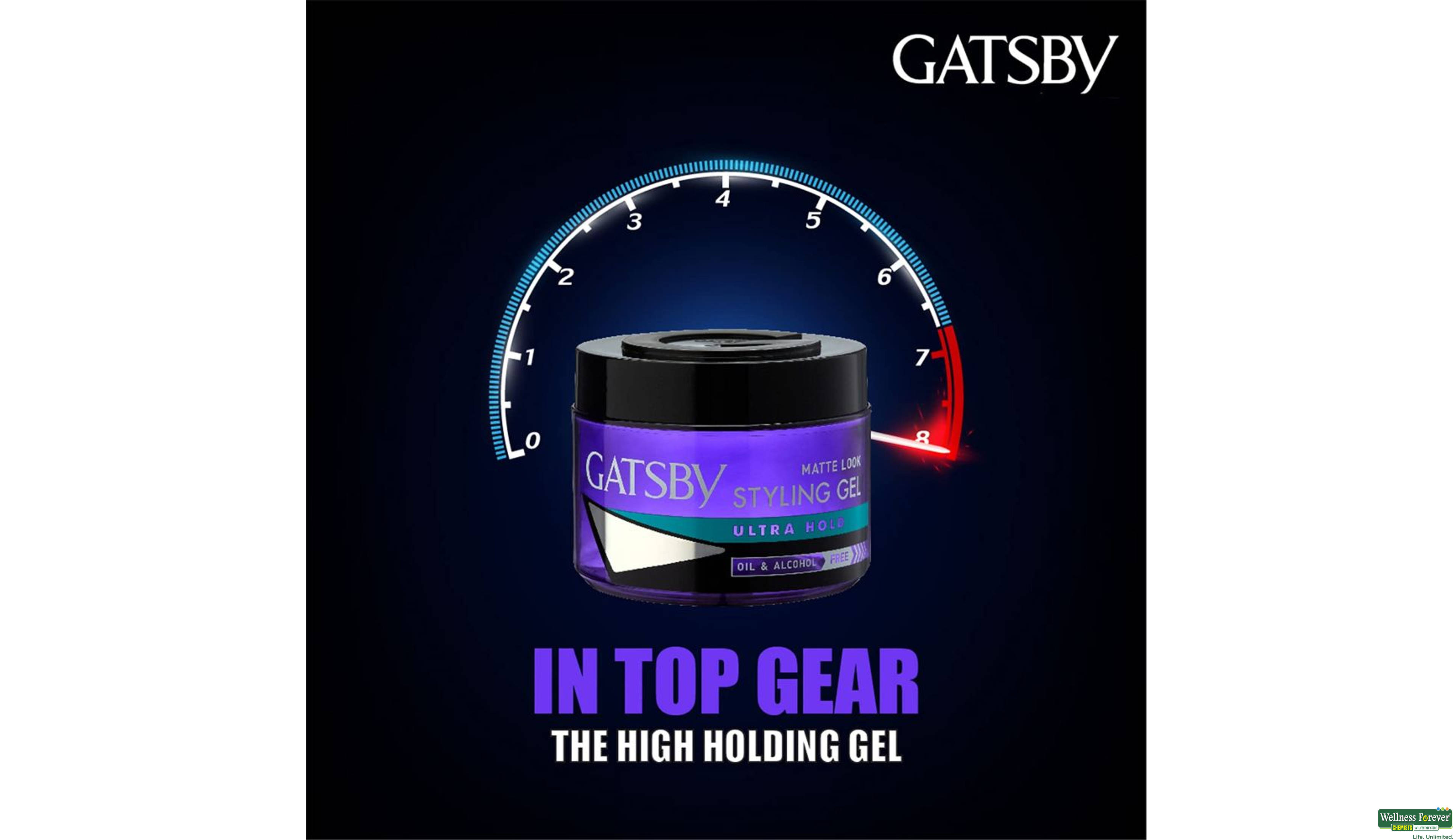 GATSBY HR/GEL ULTRA HOLD 300GM- 3, 300GM, 