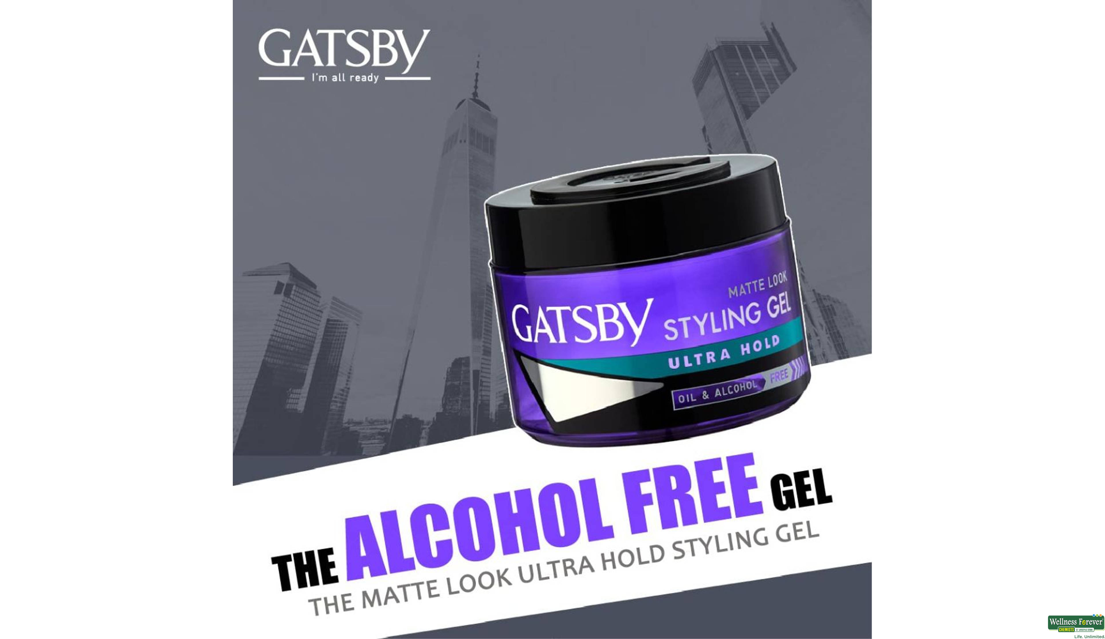 GATSBY HR/GEL ULTRA HOLD 300GM- 4, 300GM, 