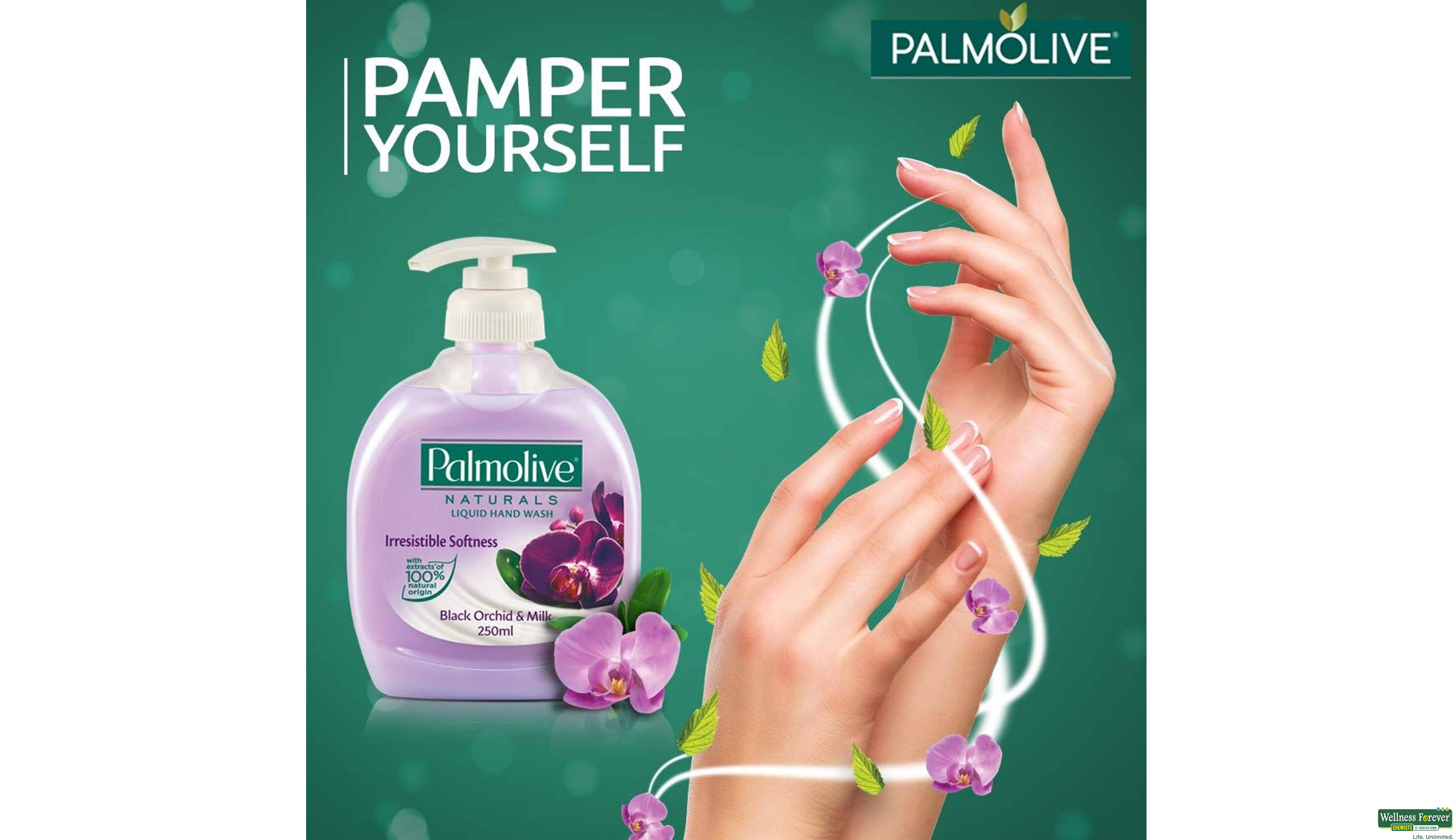 PALM H/WASH BLACK ORCHID PUMP 250ML- 2, 250ML, 