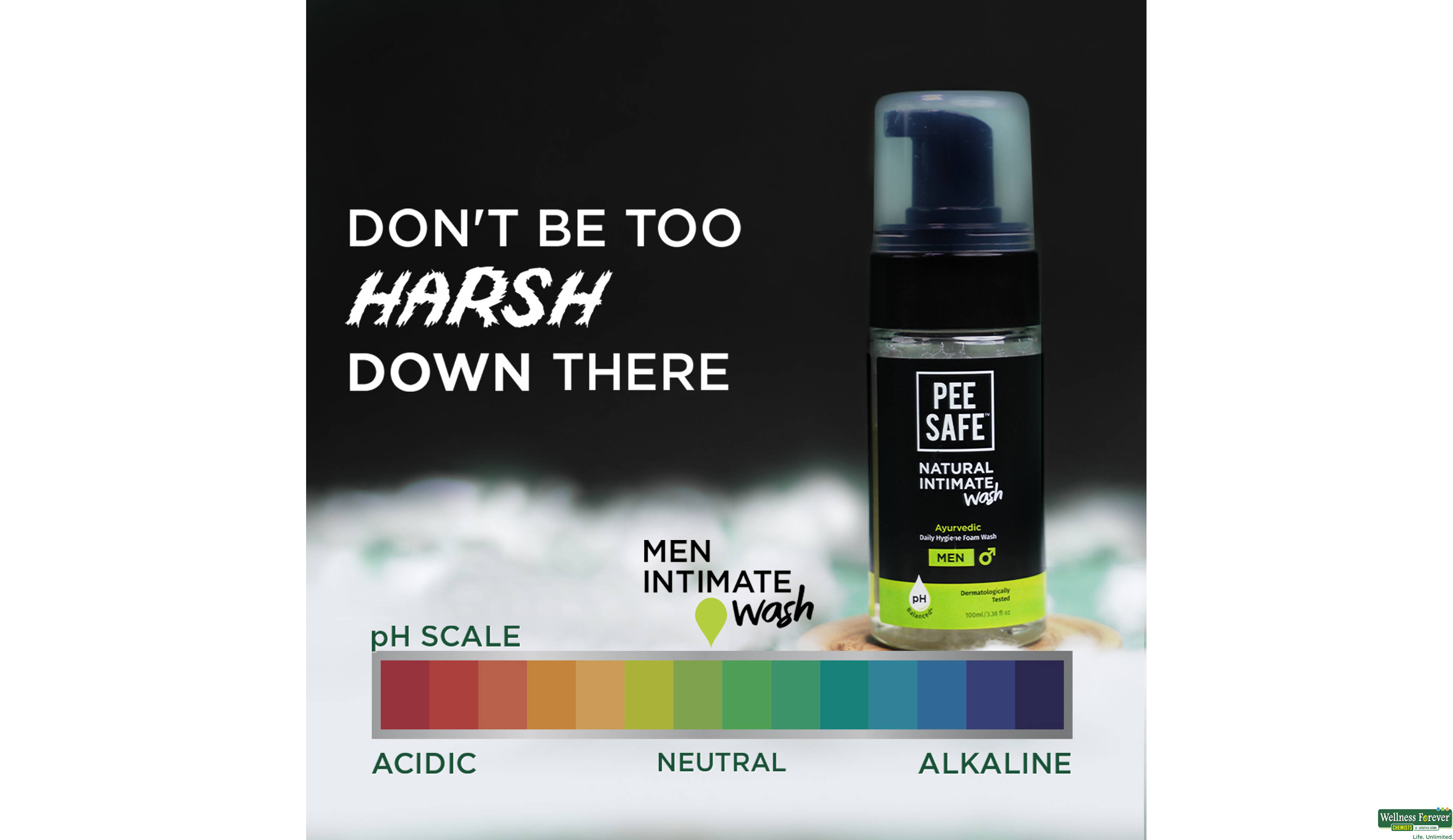 PEE SAFE INTIMATE WASH MEN 100ML- 5, 100ML, null