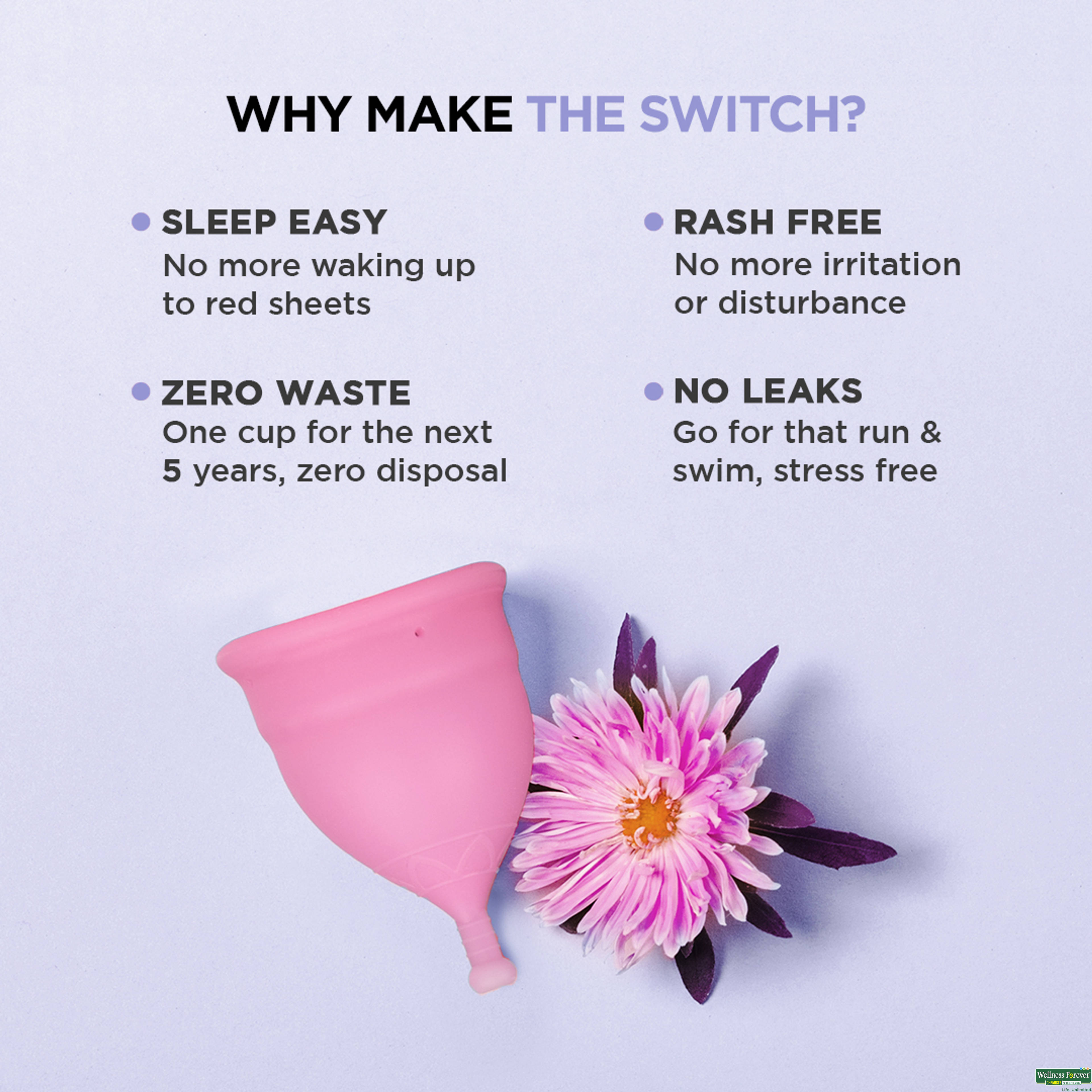 PEE SAFE MENSTRUAL CUPS SMALL 1PC-image