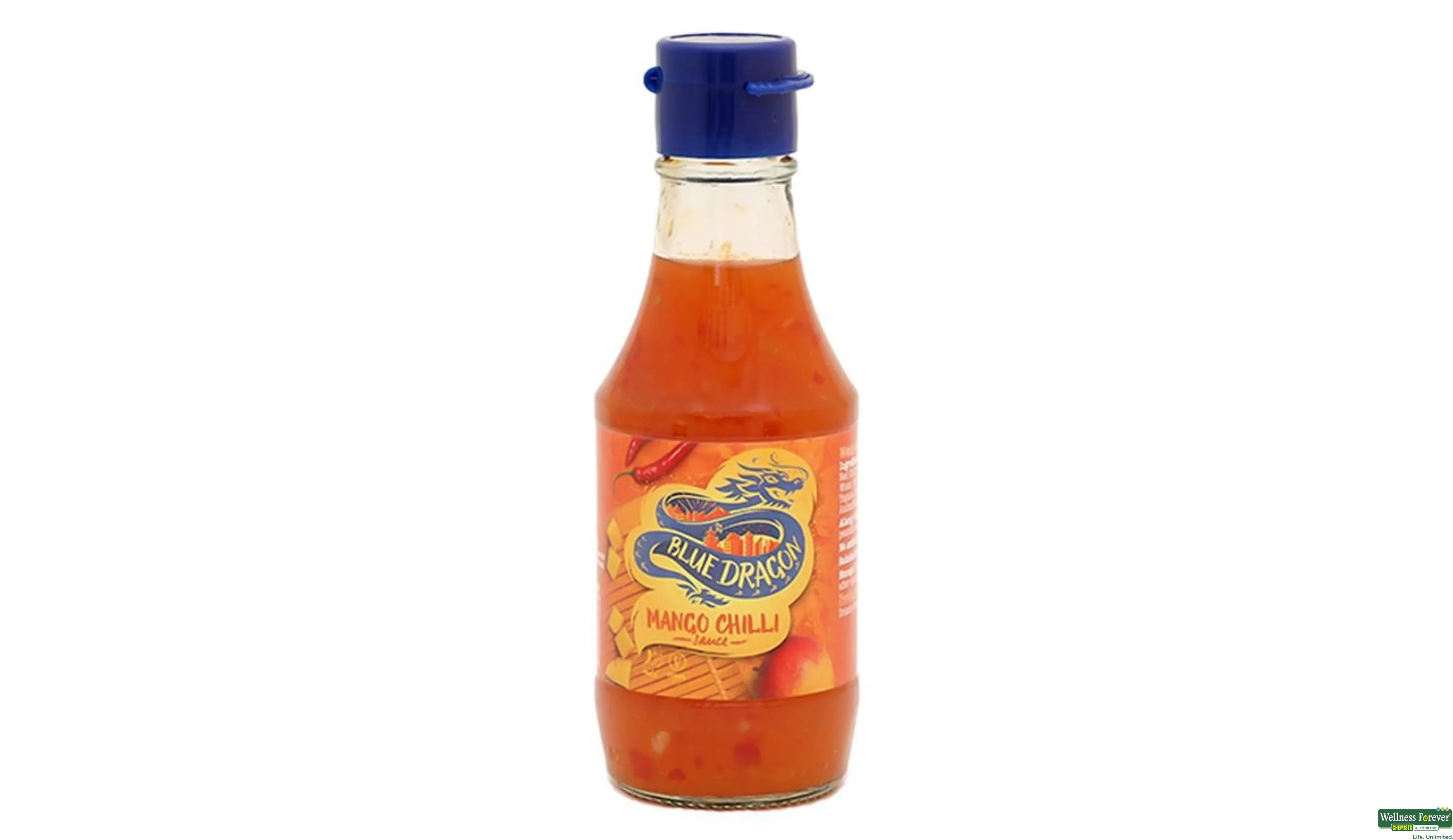 BLUE SAUCE DRAGON MANGO CHILLI 190GM- 1, 190ML, 