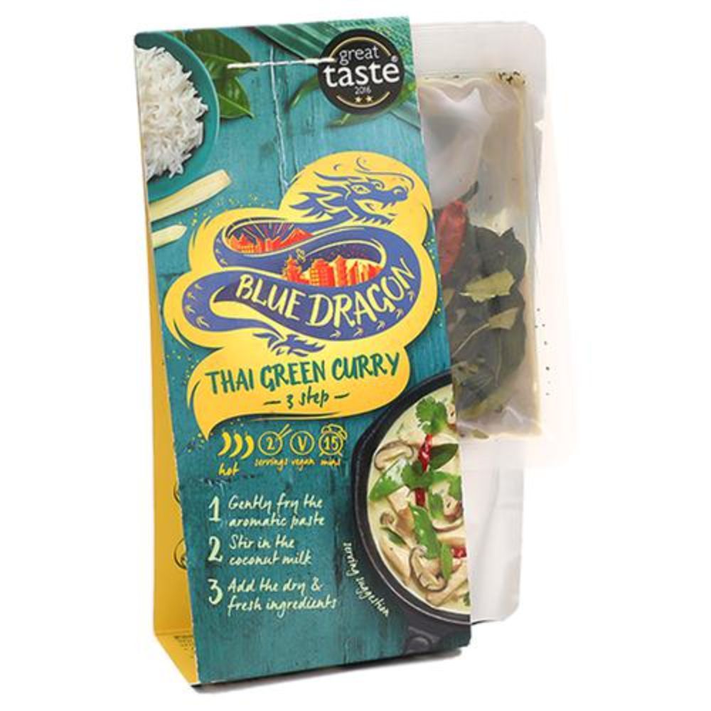 Green curry hot sale blue dragon