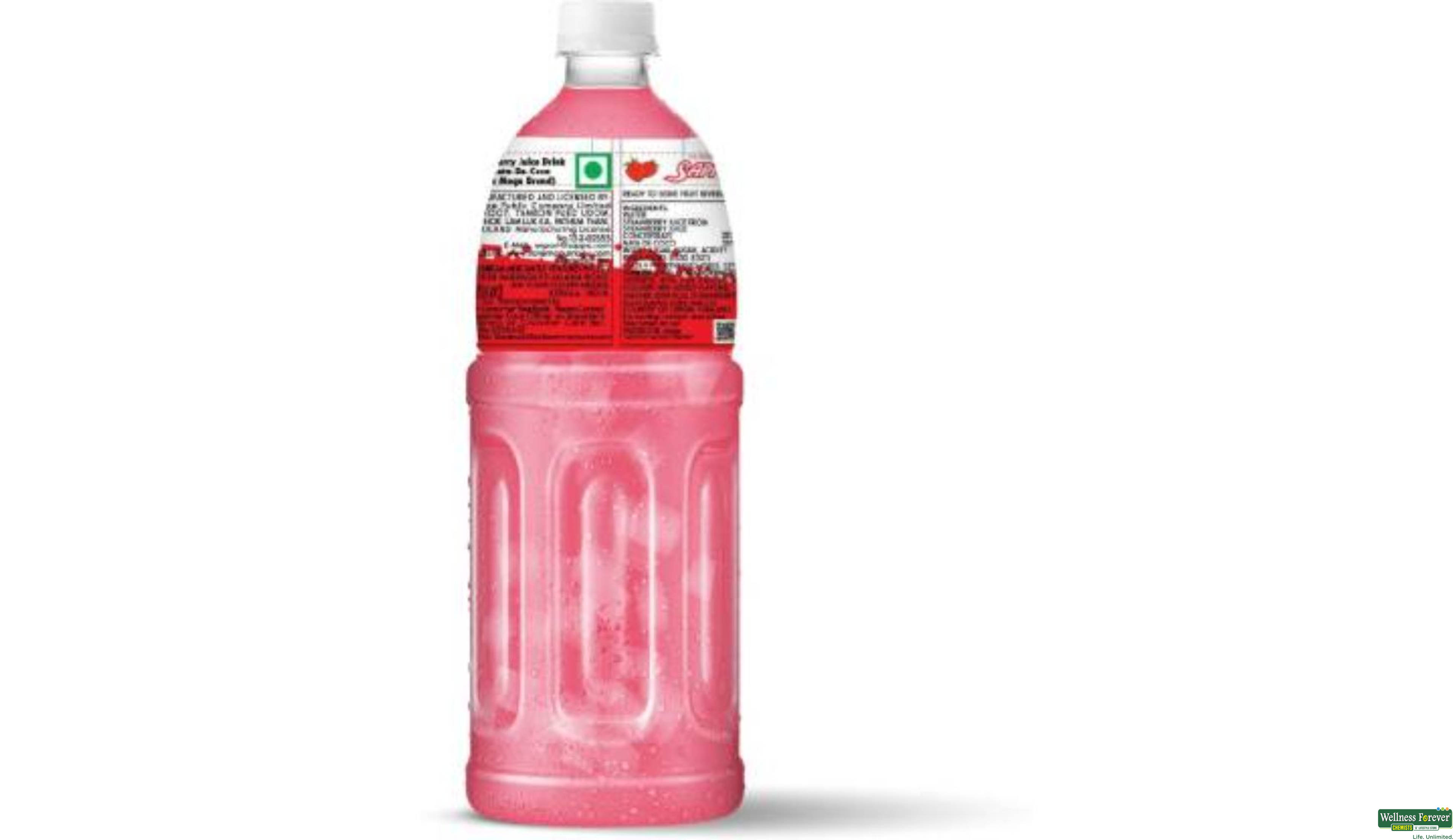 MOGU MOGU JUICE STRAW NATA DE COCO 1LTR- 2, 1LTR, 