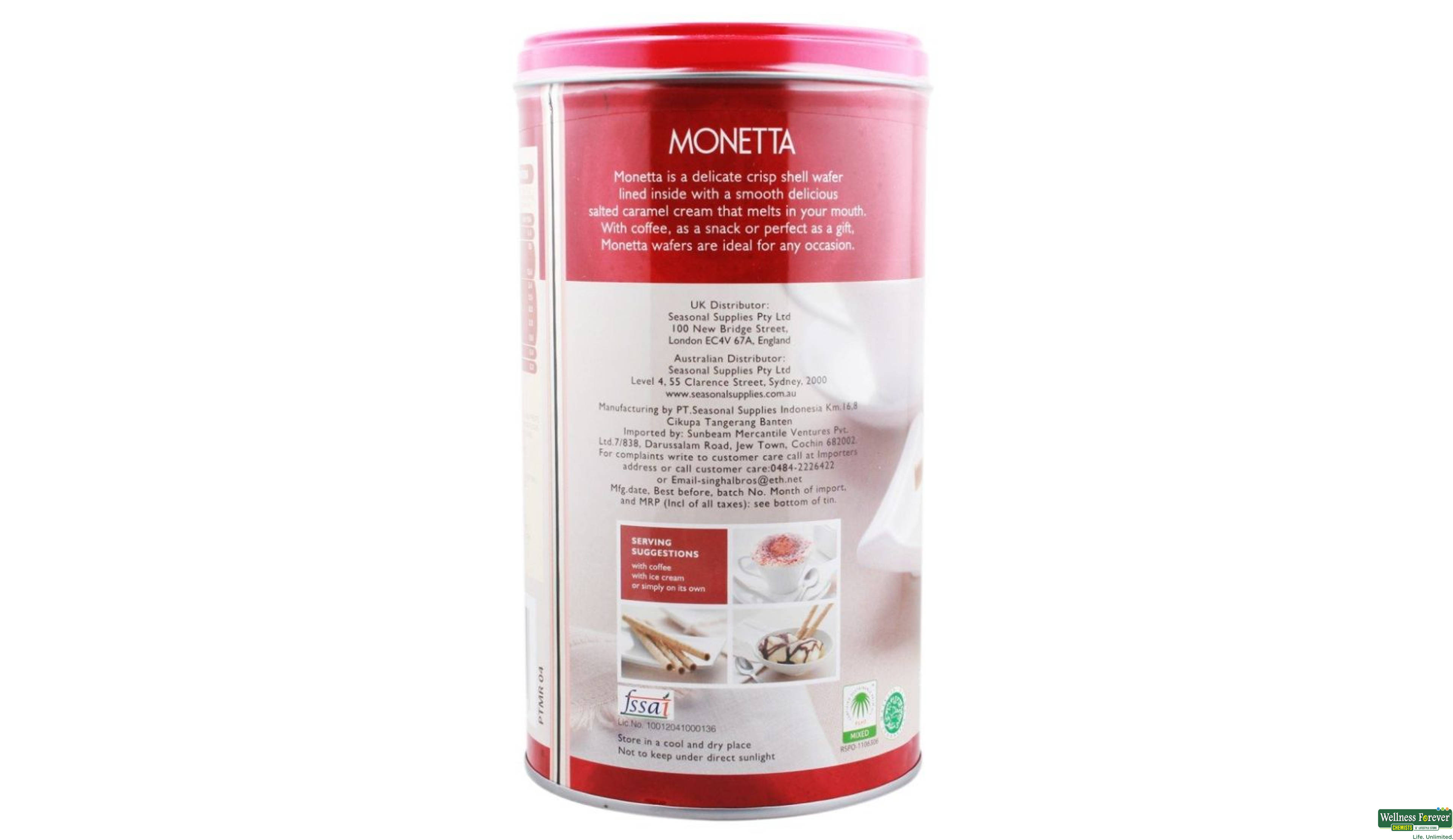 MONETTA BISC SALT CARAMEL 300GM- 2, 300GM, 