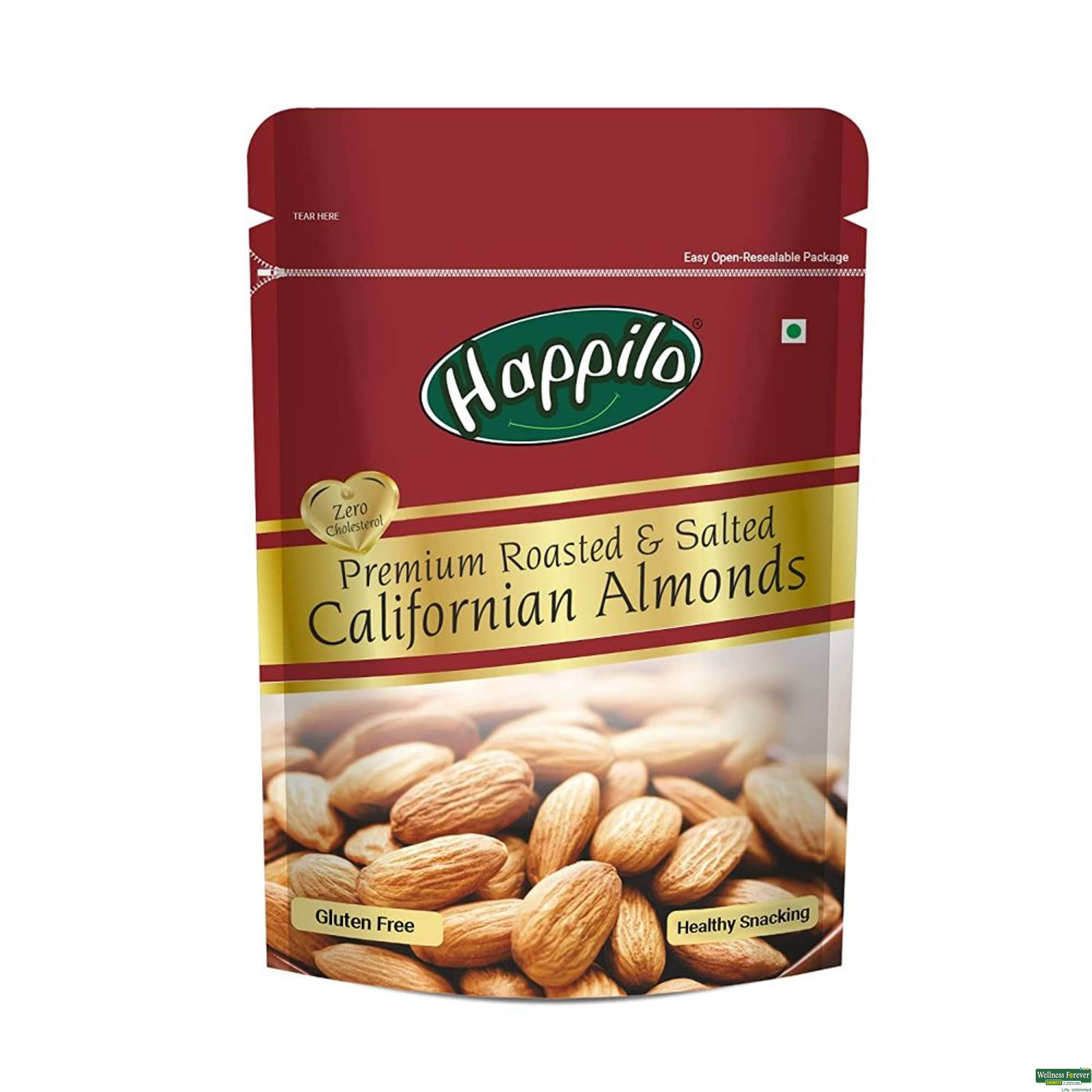 Happilo Premium Californian Roasted Almond 200g-image