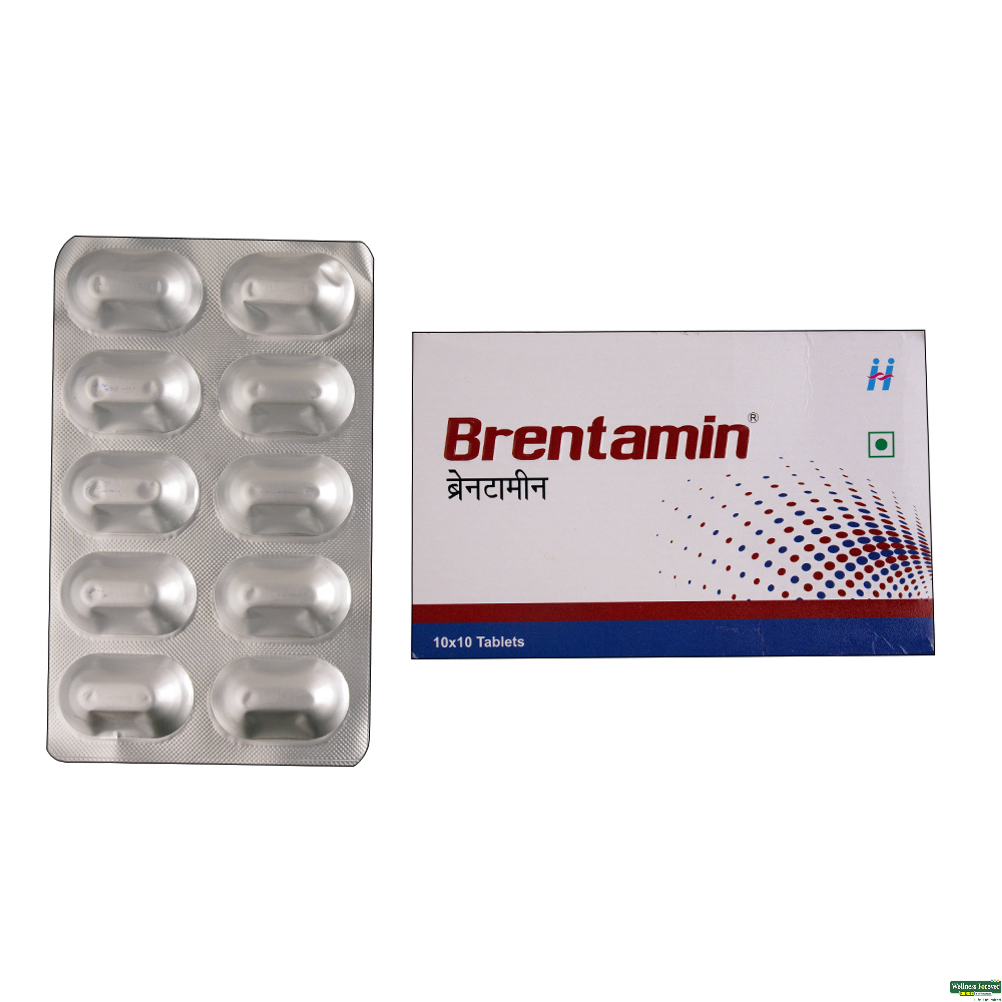 Brentamin 10 Tablets-image