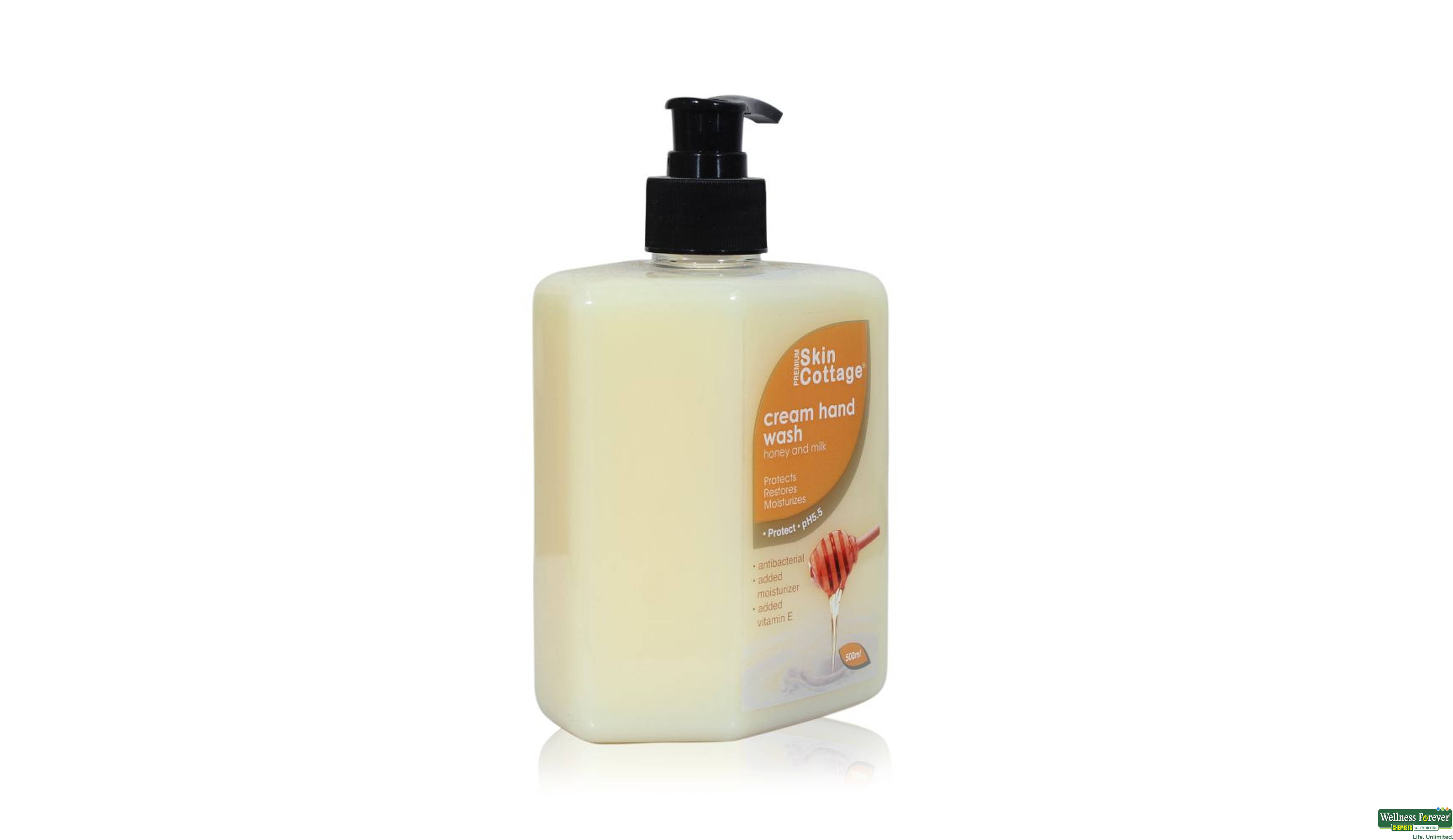 SKIN COTTAGE H/WASH HONEY MILK 500ML- 2, 500ML, 