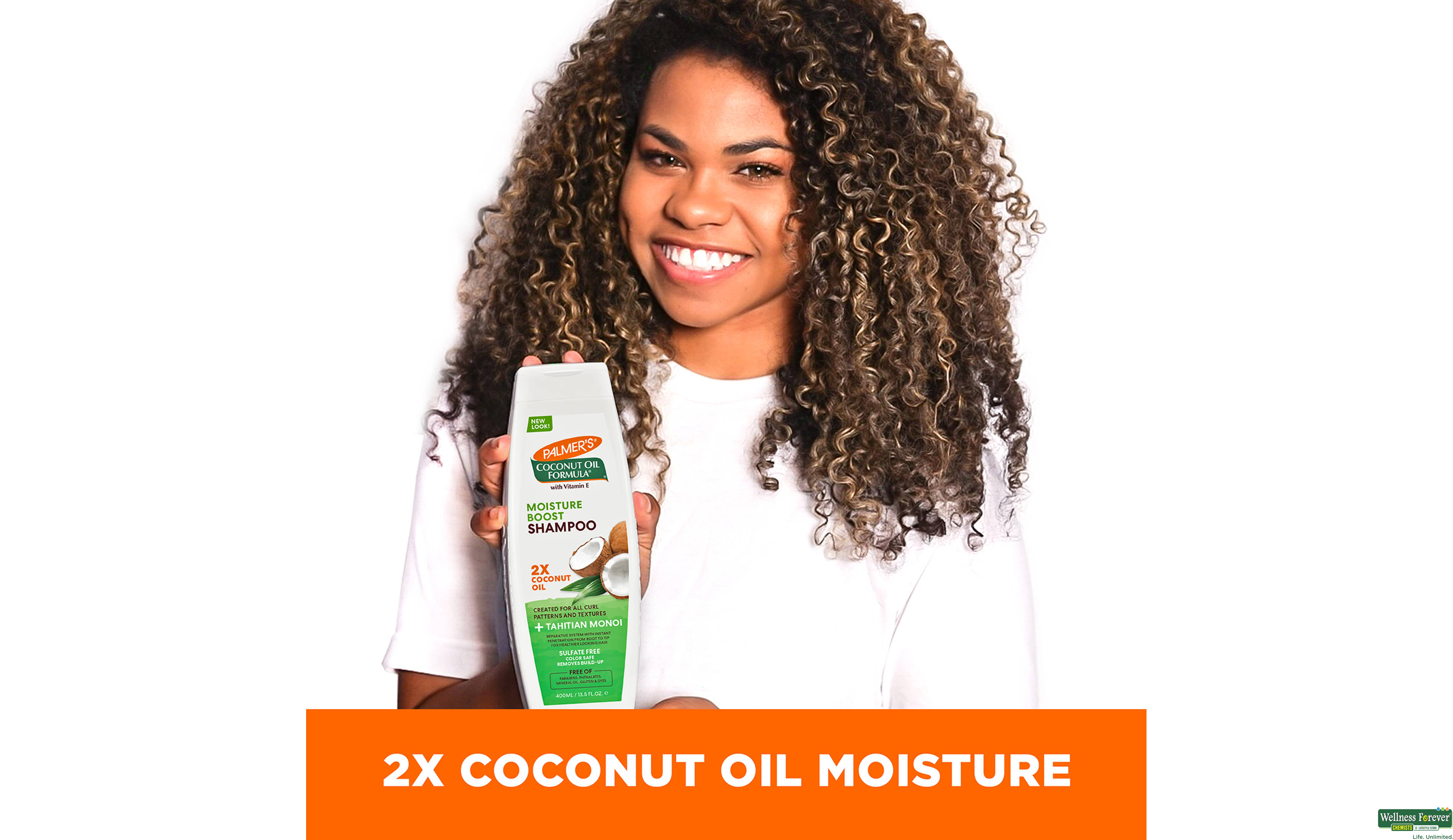 PALMERS SHMP COCONUT OIL 400ML- 5, 400ML, 
