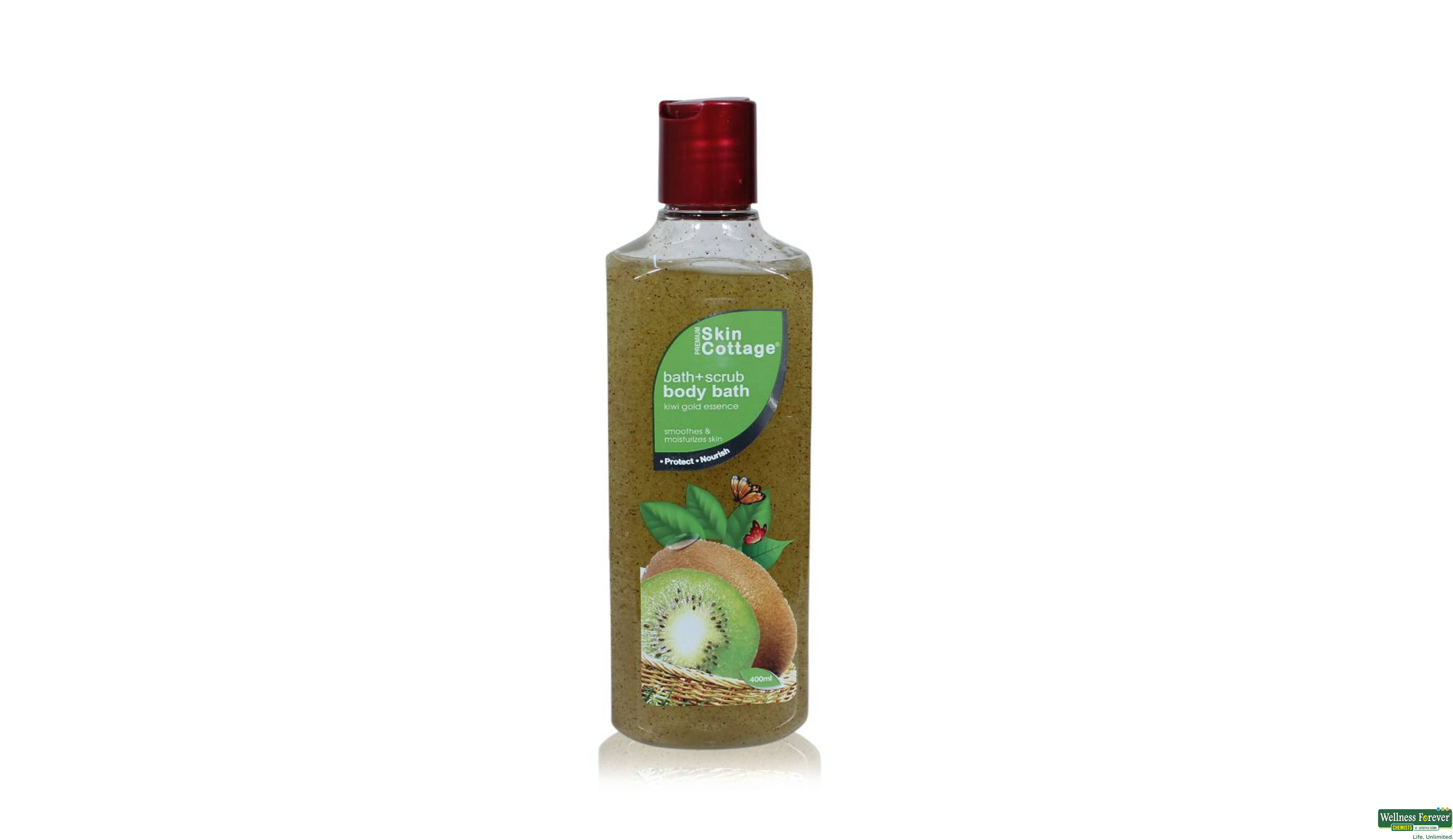 SKIN COTTAGE B/SCRUB KIWI 400ML- 1, 400ML, null